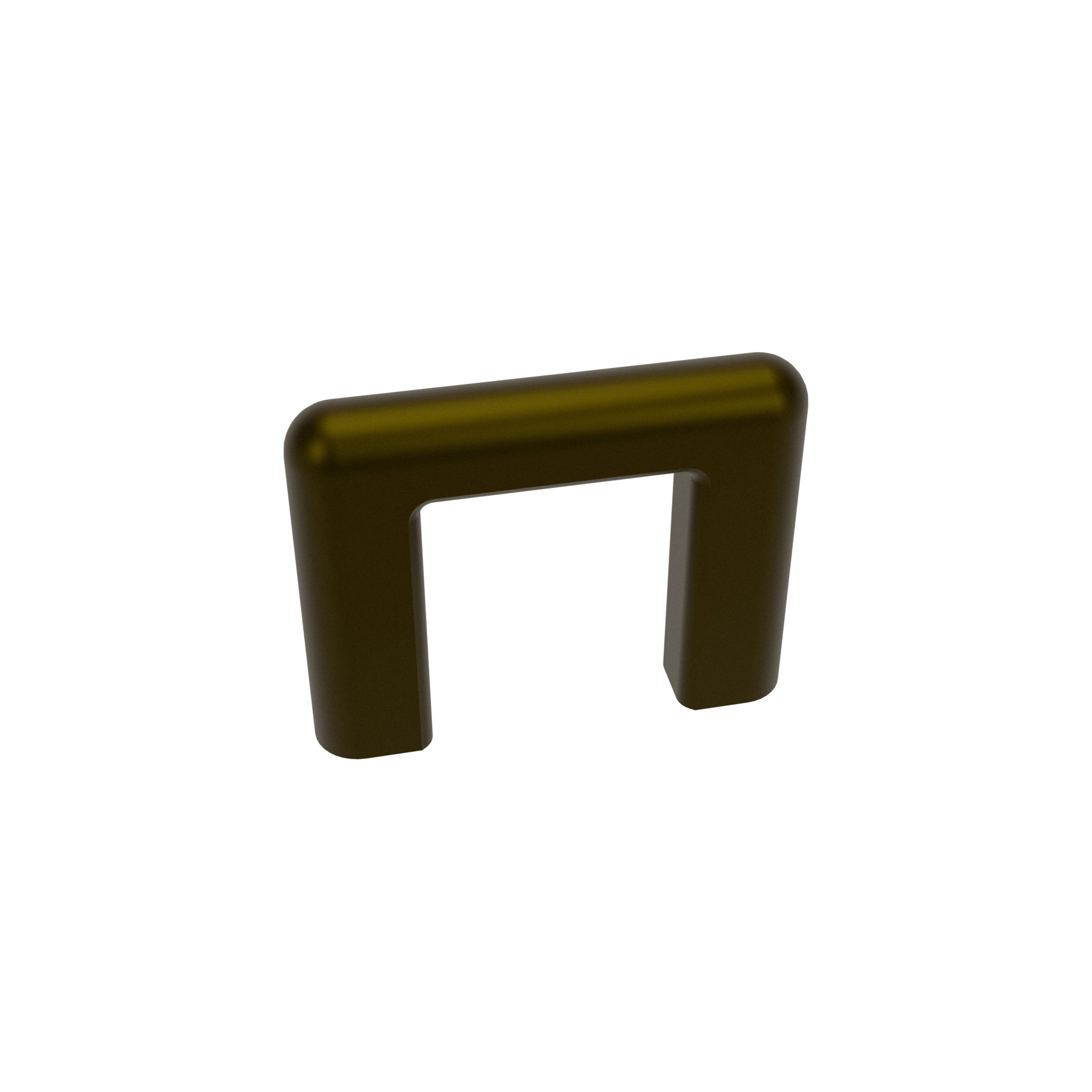 Metalen handgreep - Nox - olive bronze