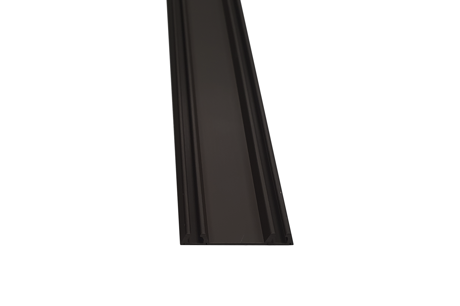 Onderrail - voor Junior 6 - 4200mm - aluminium - zwart