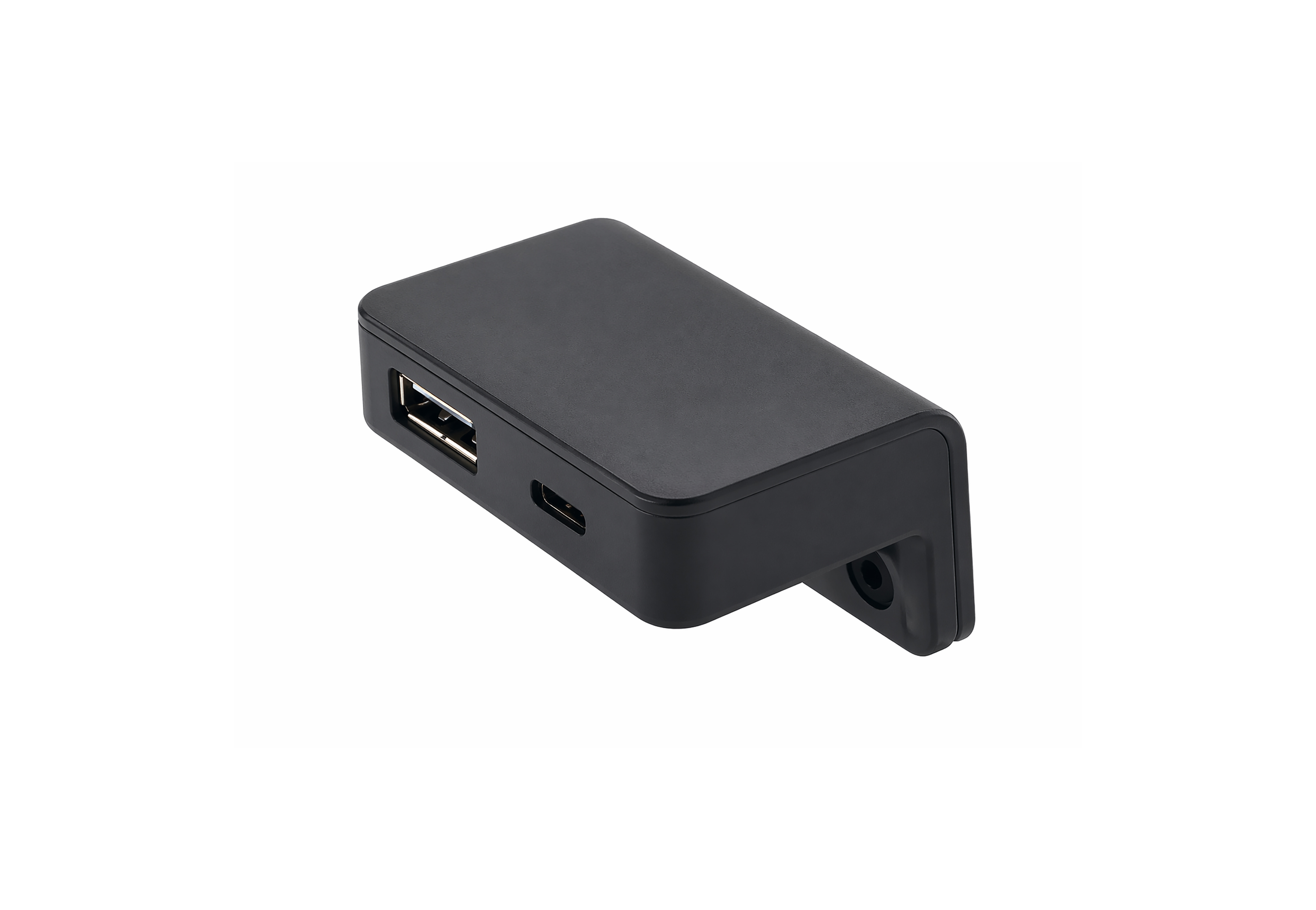 Opschroef usb-oplaadstation - USB A & USB C - zwart