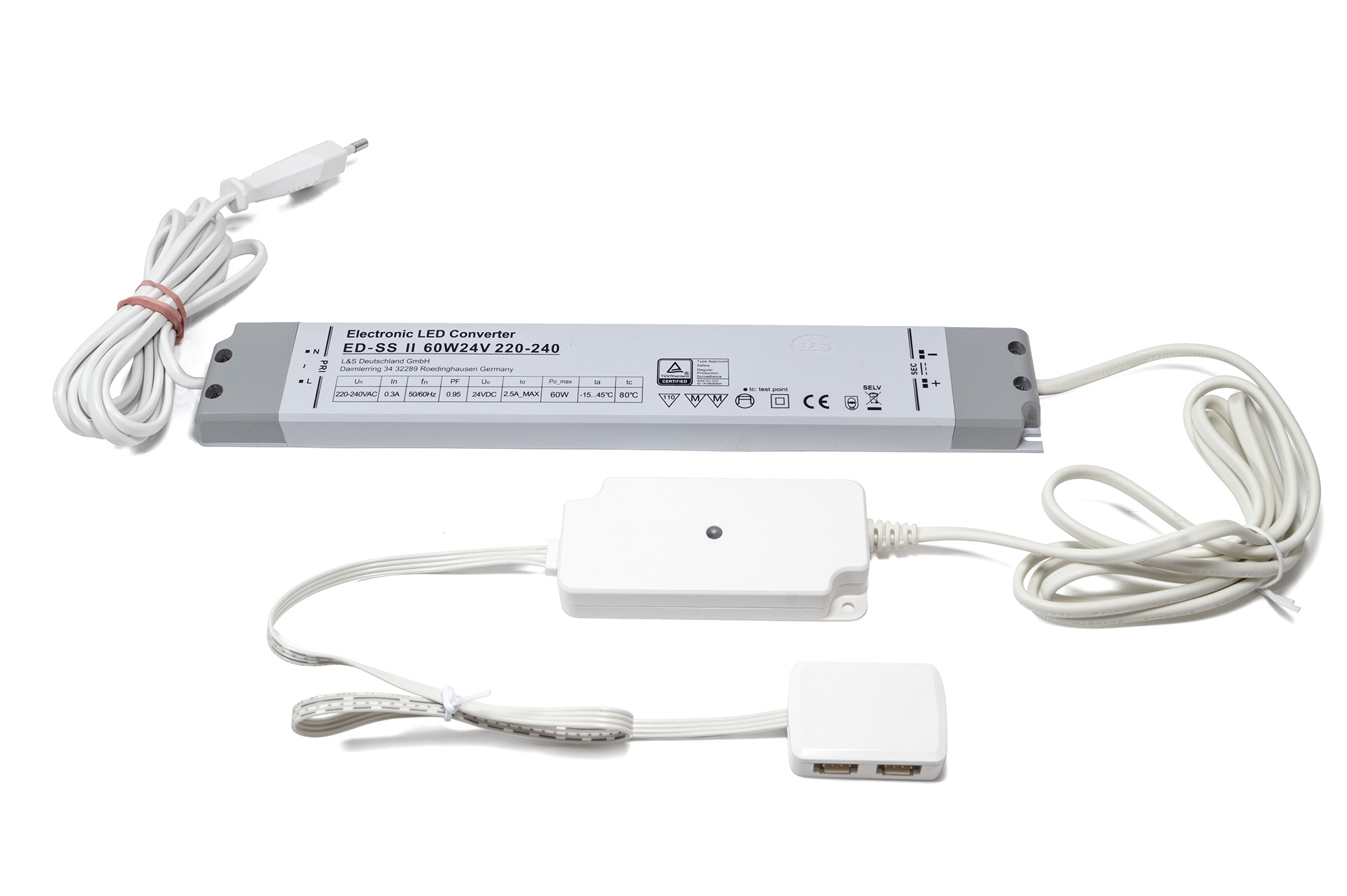 Uitbreidingsset - RGB trafo 24v - 4 weg