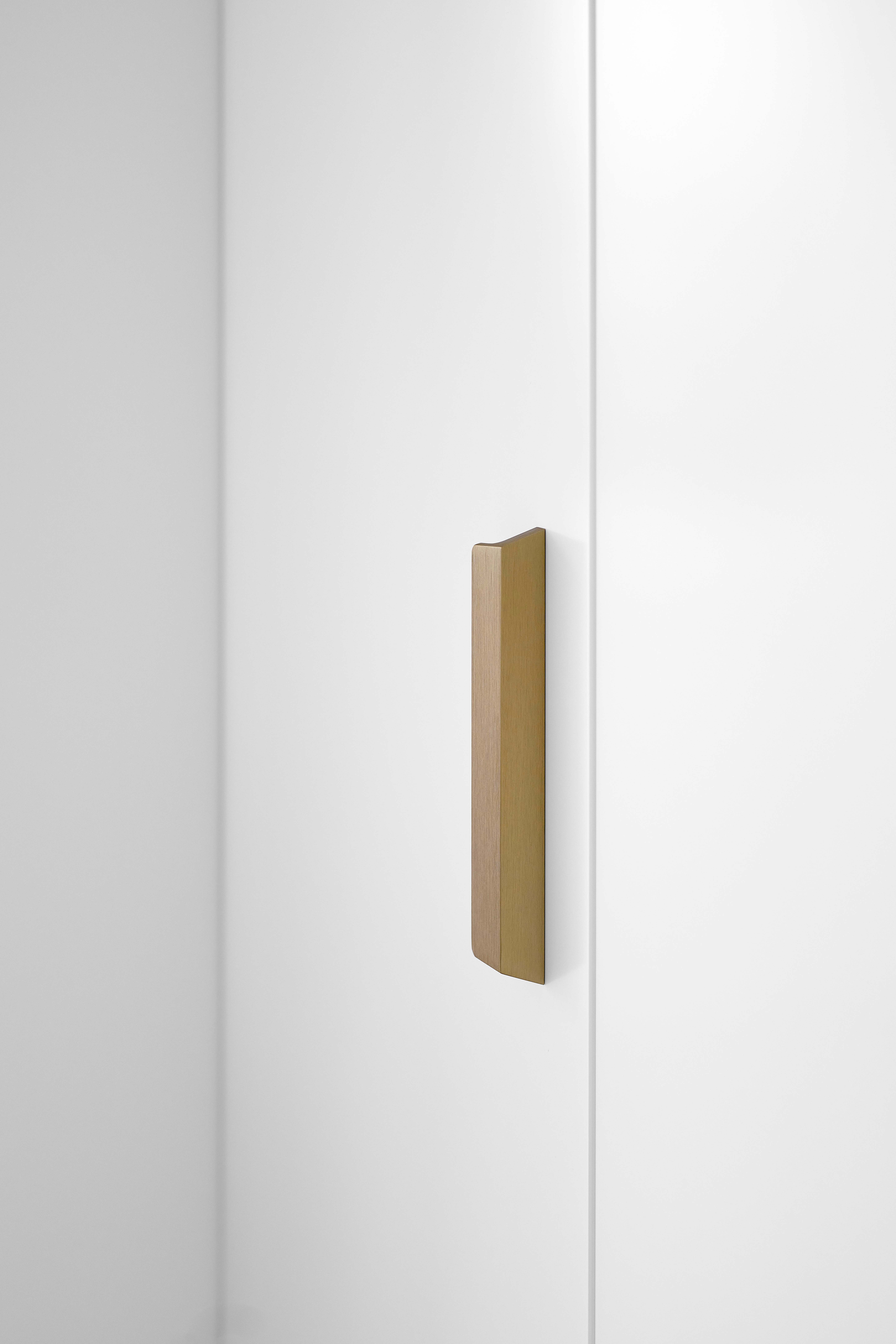 Metalen handgreep - Envelope - mat goud