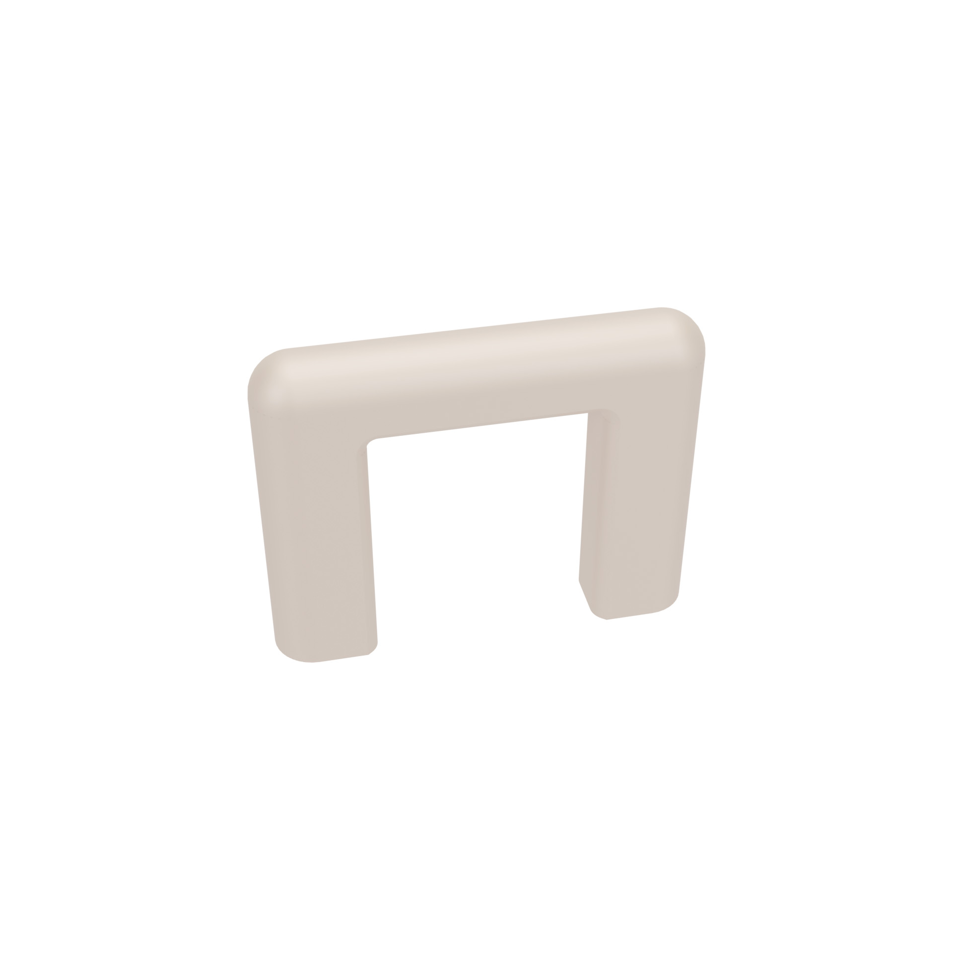 Metalen handgreep - Nox - cashmere