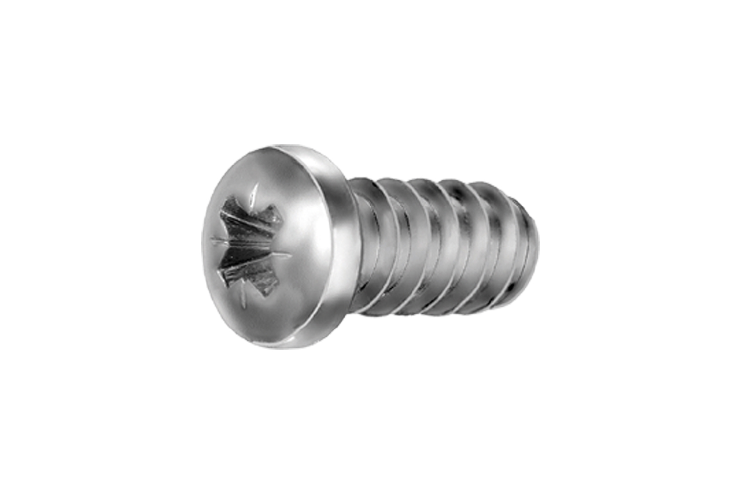 Euroschroef - bolkop - Ø6,3 x 11mm - staal verzinkt