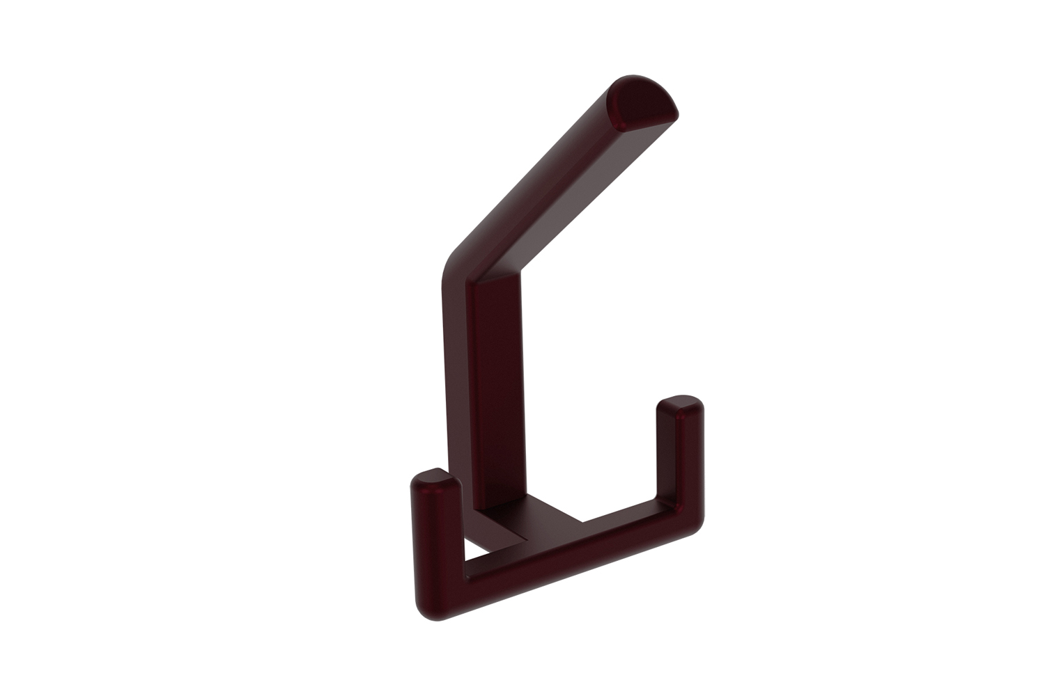 Handdoekhaak Nox - hoog - burgundy
