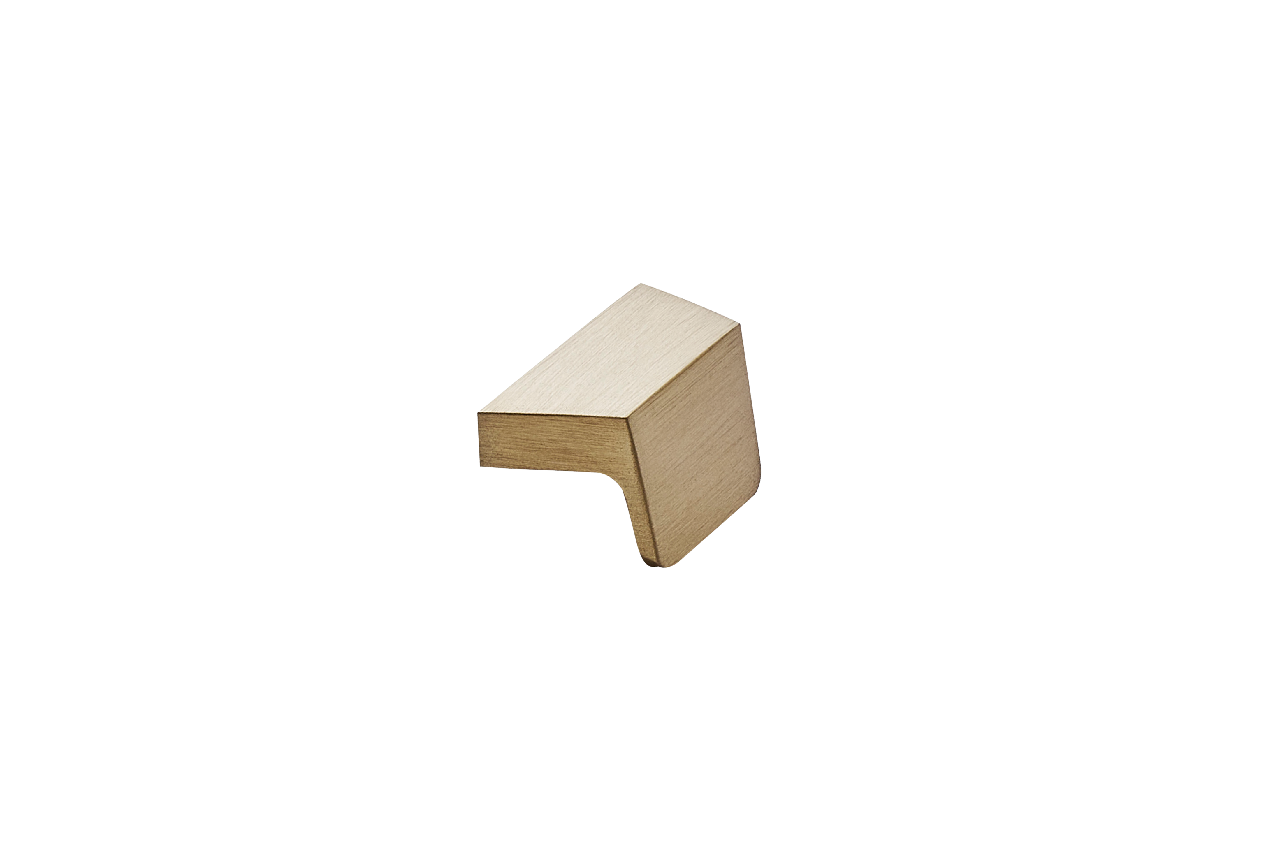 Metalen handgreep - Envelope - mat goud