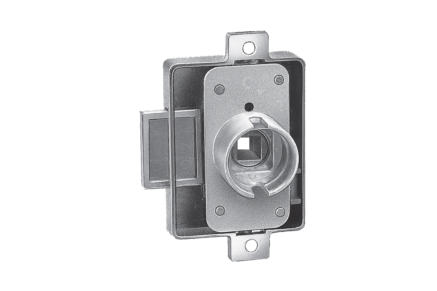 Espagnoletslot - voor draaiknop - links, rechts - penmaat: 25mm (excl. knop en toebehoren) Espagnoletslot - voor draaiknop - links, rechts - penmaat: 25mm (excl. knop en toebehoren)