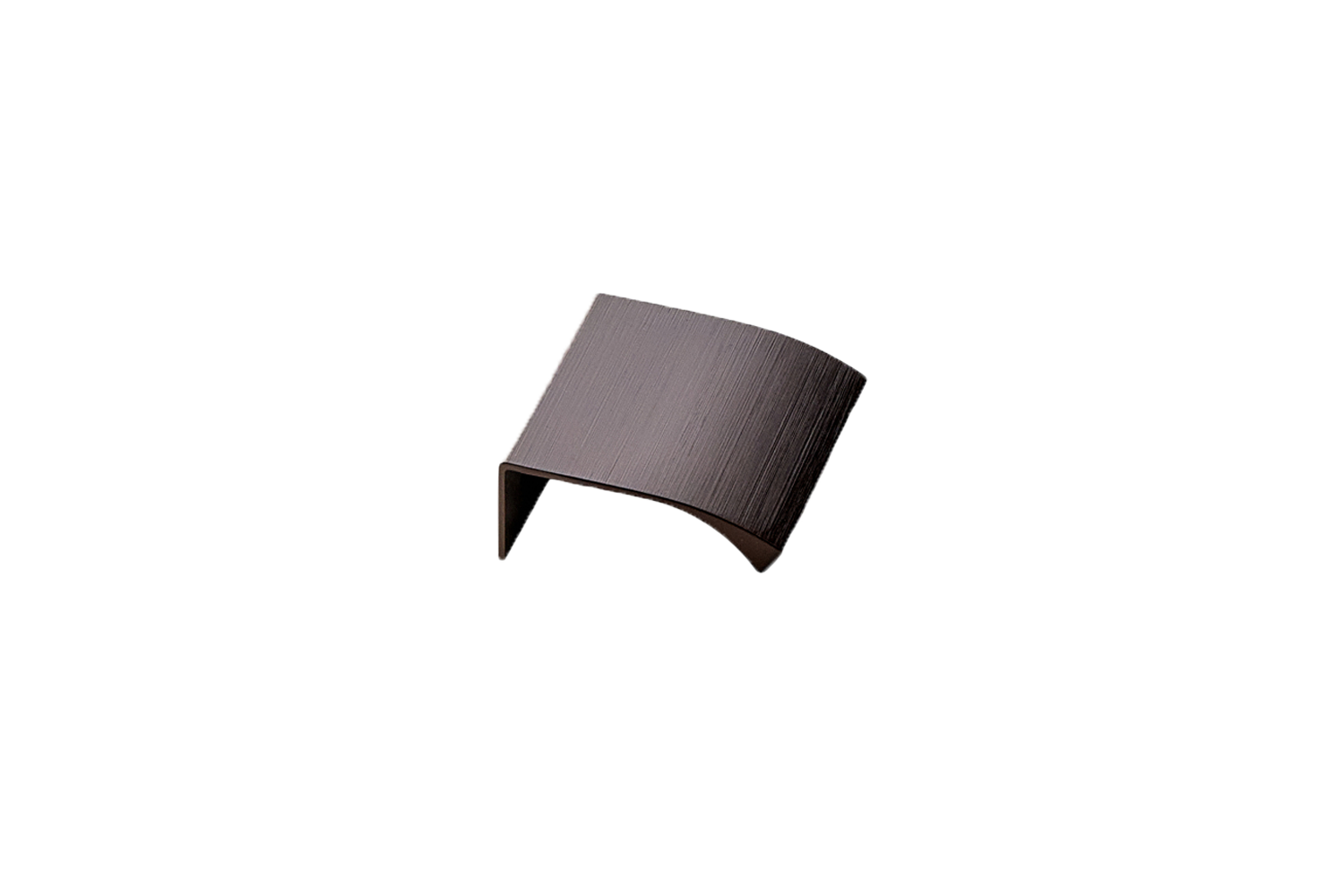 Metalen hoekgreep - Edge straight - antiek brons Metalen hoekgreep - Edge straight - antiek brons