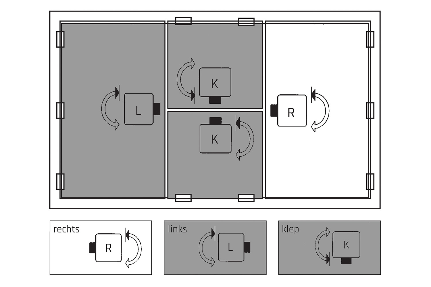 Harpoenslot voor inzetcilinder - rechts - penmaat: 22mm - inclusief rozet, tegenplaat (excl. cilinder) Harpoenslot voor inzetcilinder - rechts - penmaat: 22mm - inclusief rozet, tegenplaat (excl. cilinder)