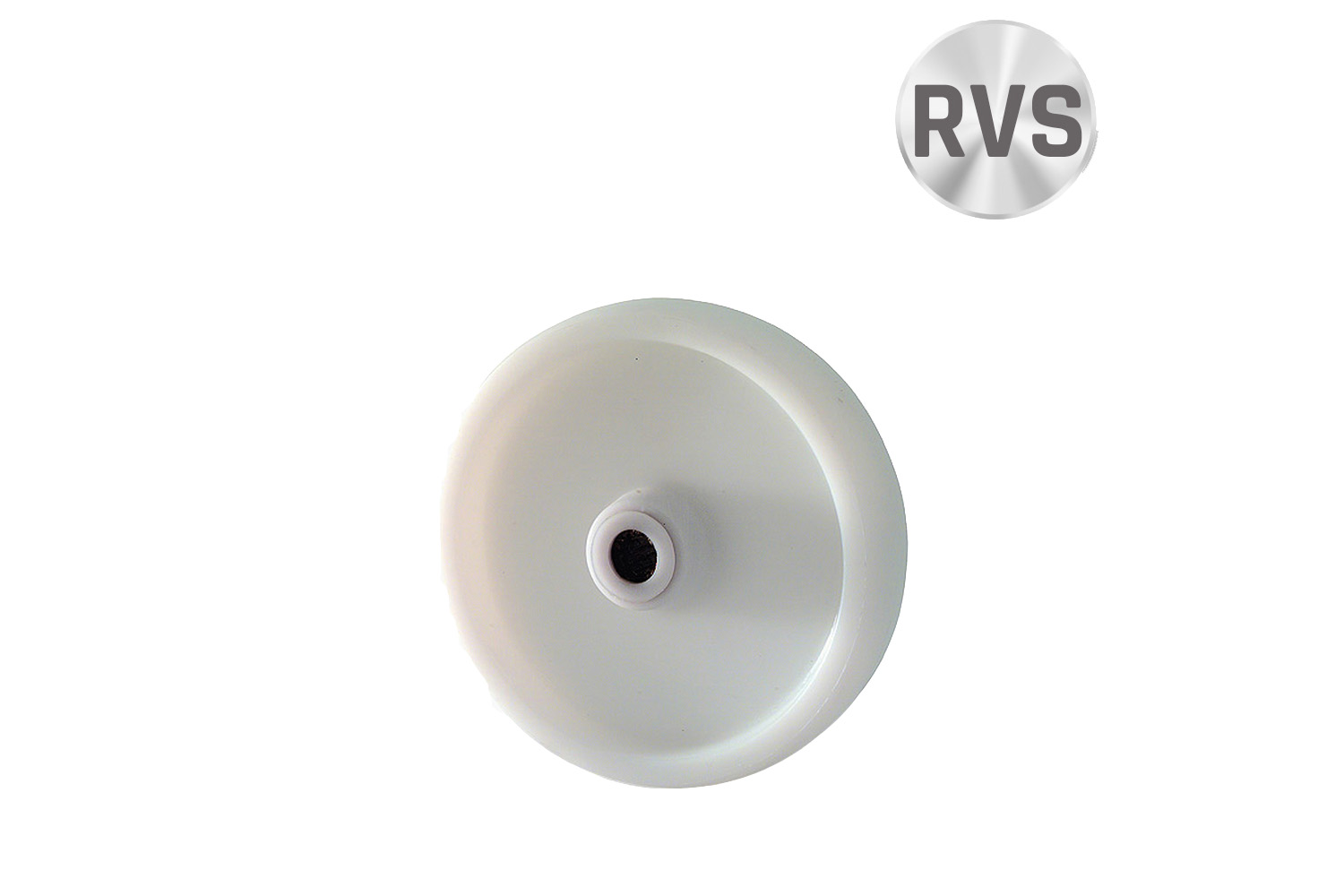 Losse transportwielen - nylon - RVS rollager