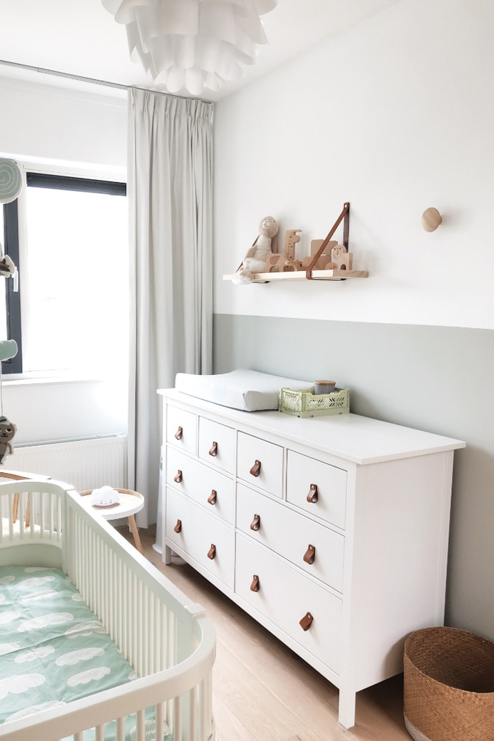 Leren meubelknop - Ari - licht bruin