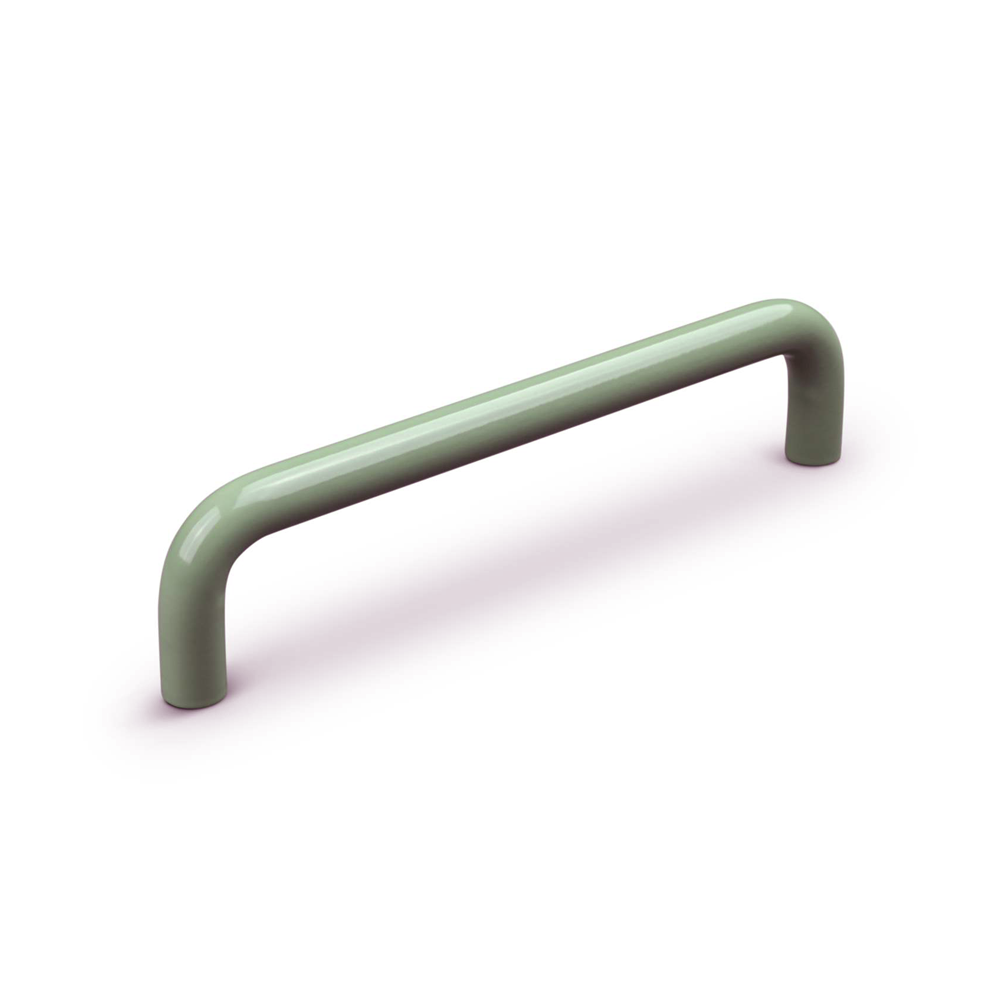 Metalen handgreep - Barga - pastel groen
