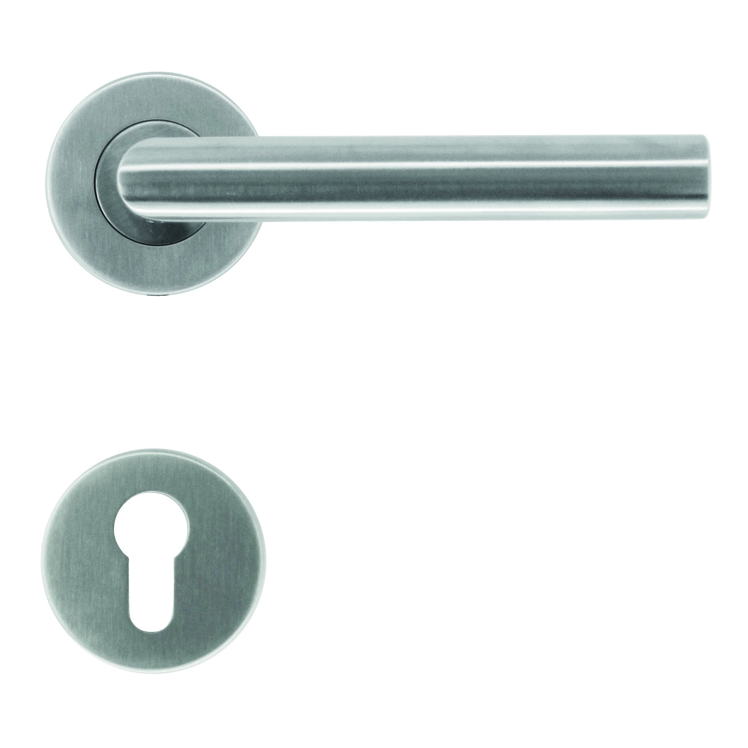 RVS Deurklink Pro I Shape 19mm