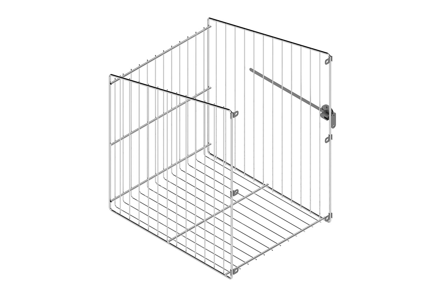 Wasmand van draadmand voor klep-deuren - 300 mm