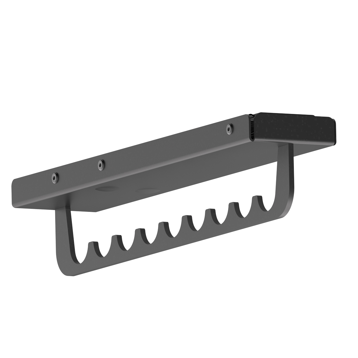 Luxe uittrekbare garderobehouder - Chic Line - 240 mm