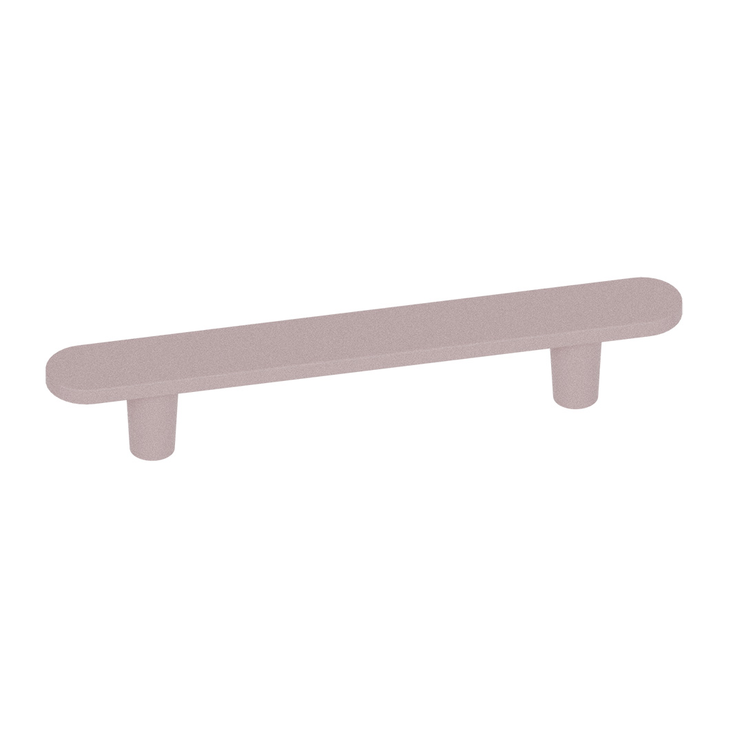 Metalen handgreep - Ferro - dusty pink