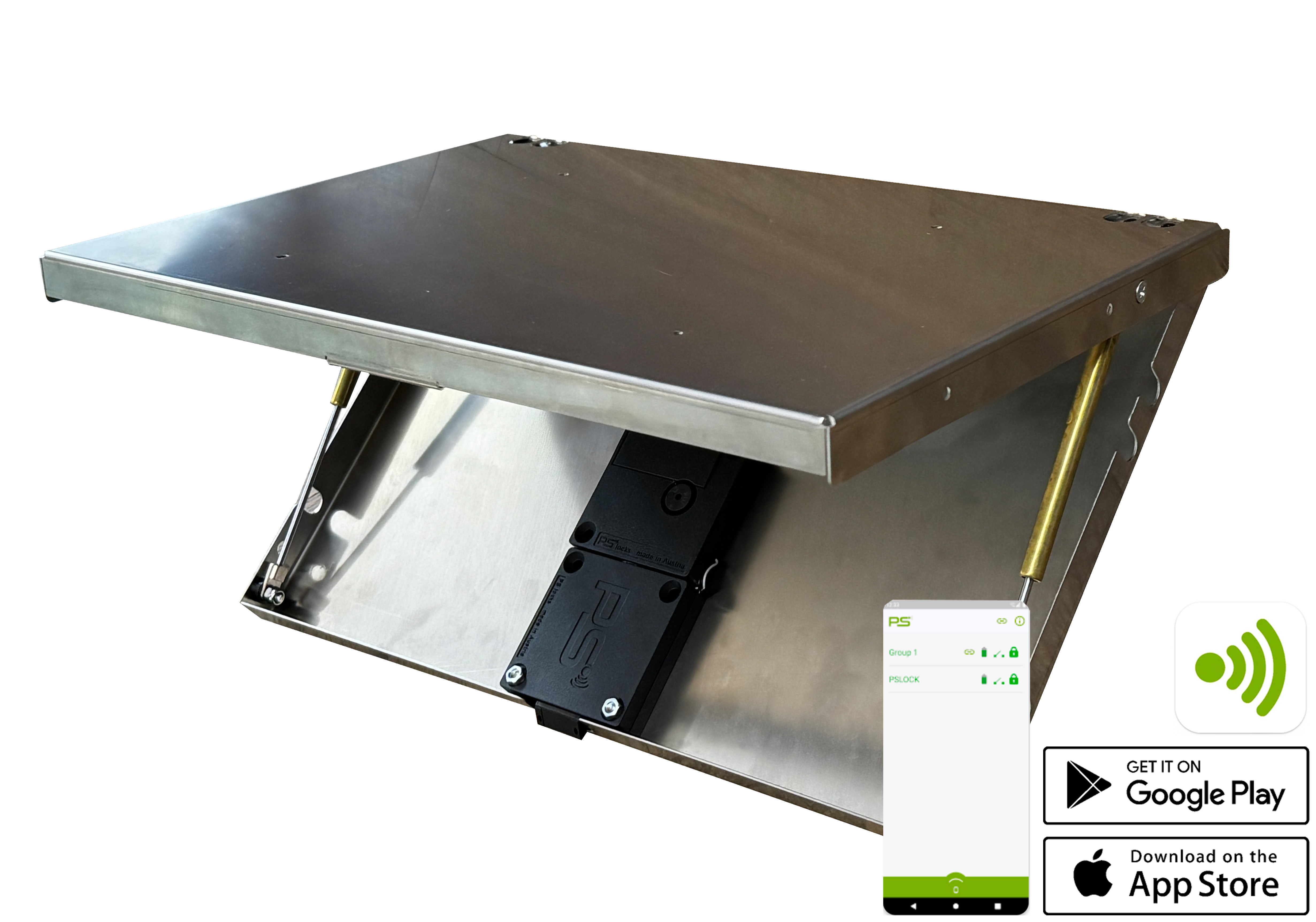 Hood - inbouw kluis - 20mm