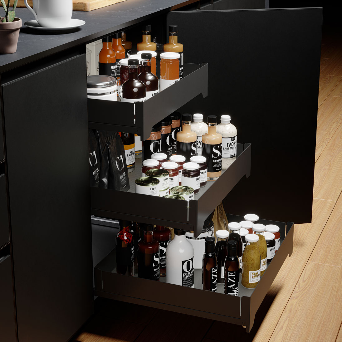 Luxe uittrekmand - Nova Flat