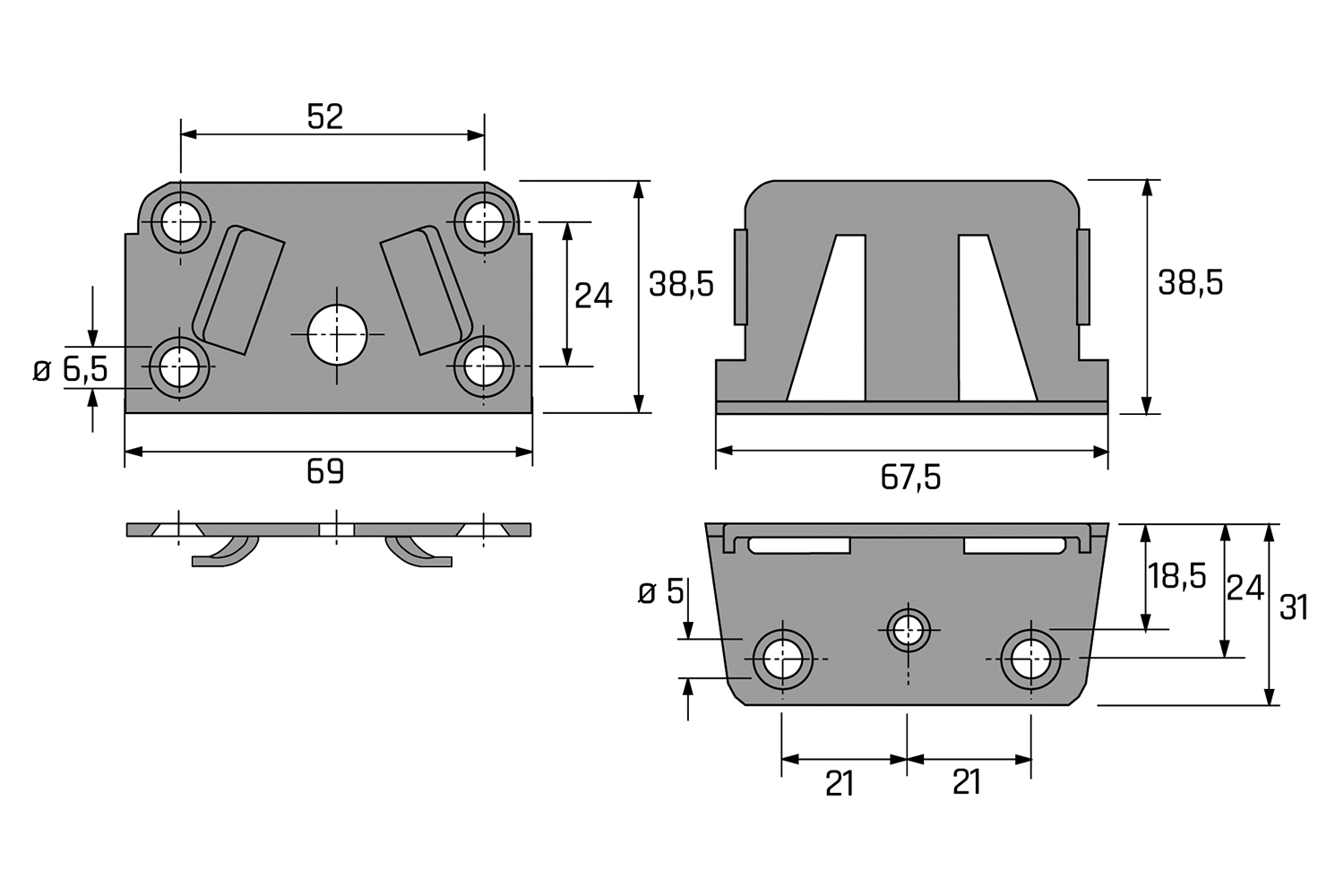 Middenbalkverbinder