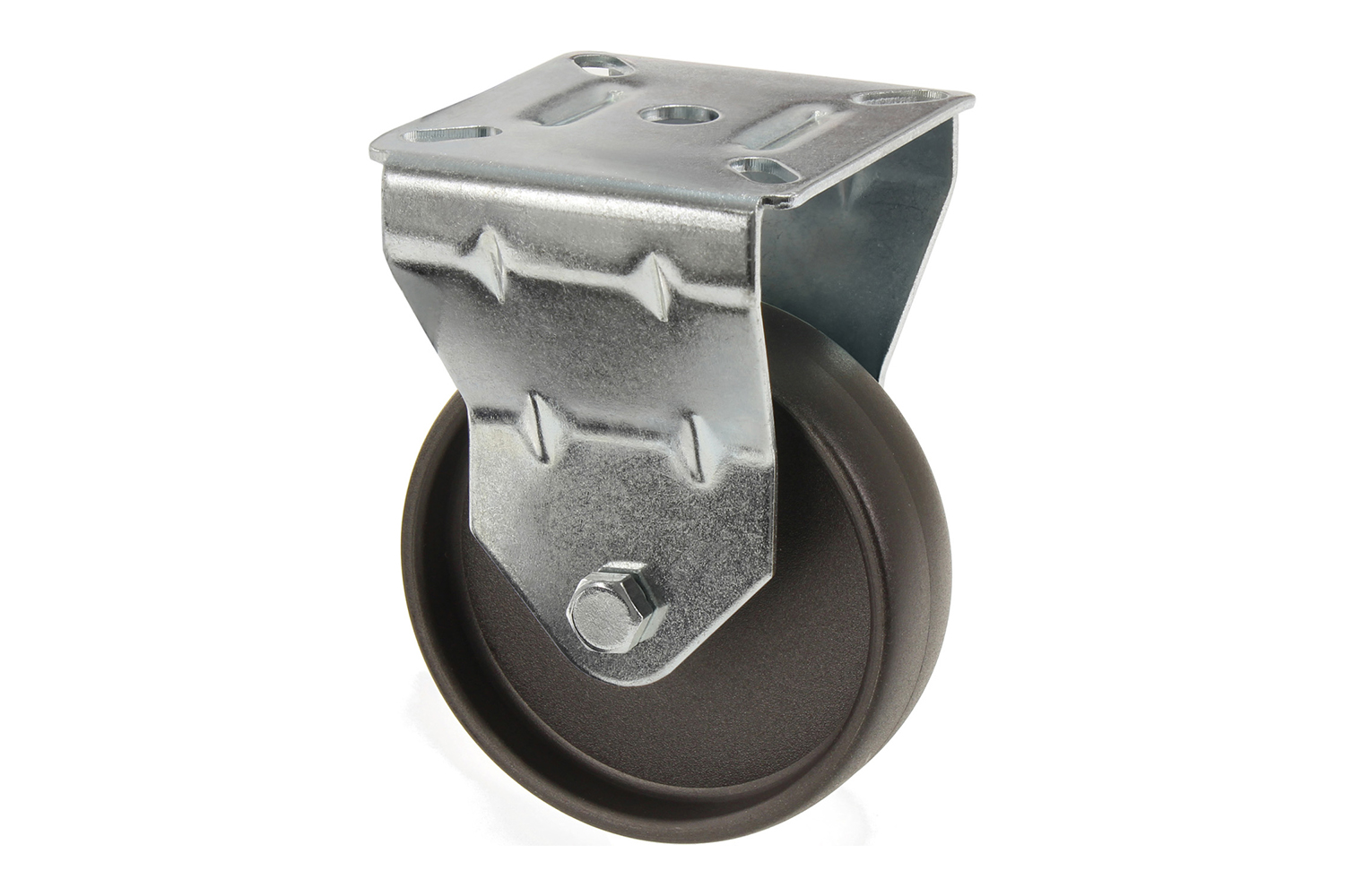 Apparatenwiel - bok - zwart nylon