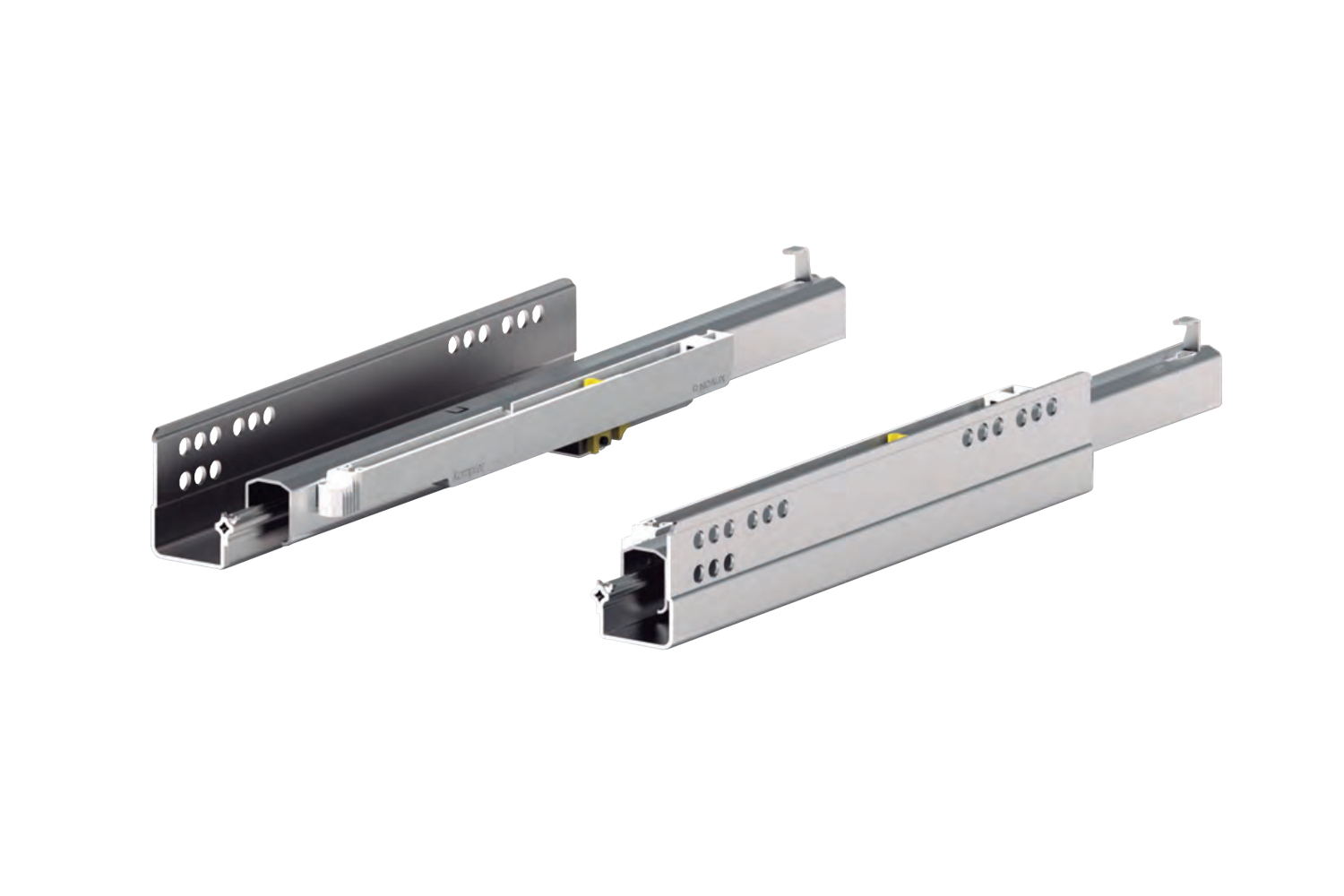 Set kogelladegeleiders - komplet - 300mm - bodemmontage - softclosing