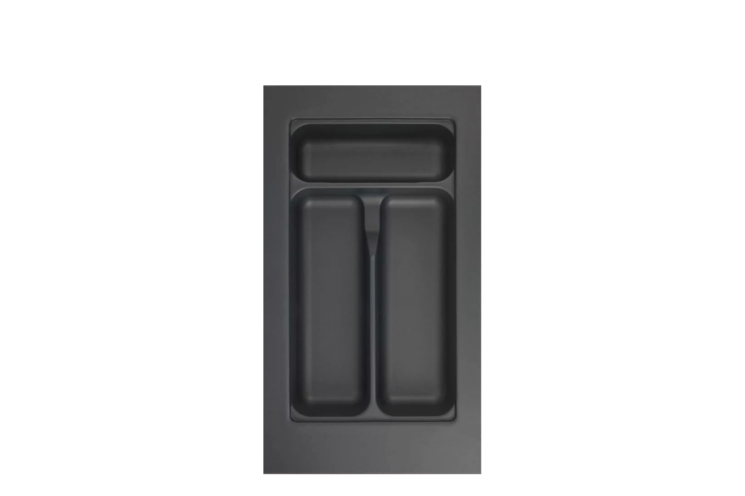 Antraciete Hettich Orgatray bestekbak - 201-250 mm breed - 370-440mm diep