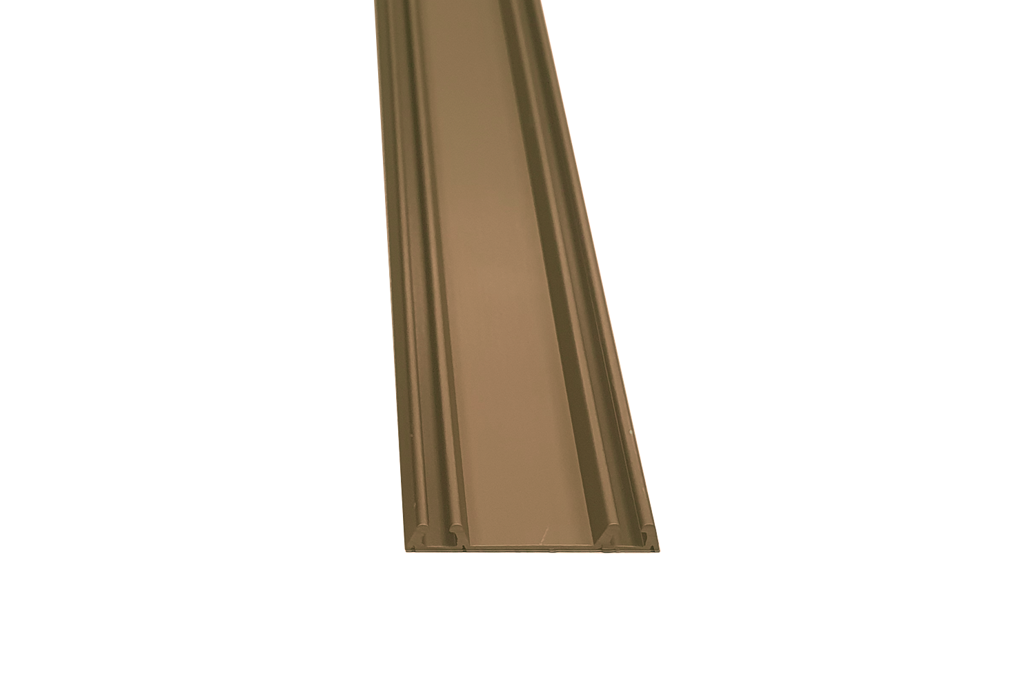 Onderrail - voor Junior 6 - 4200mm - aluminium - brons