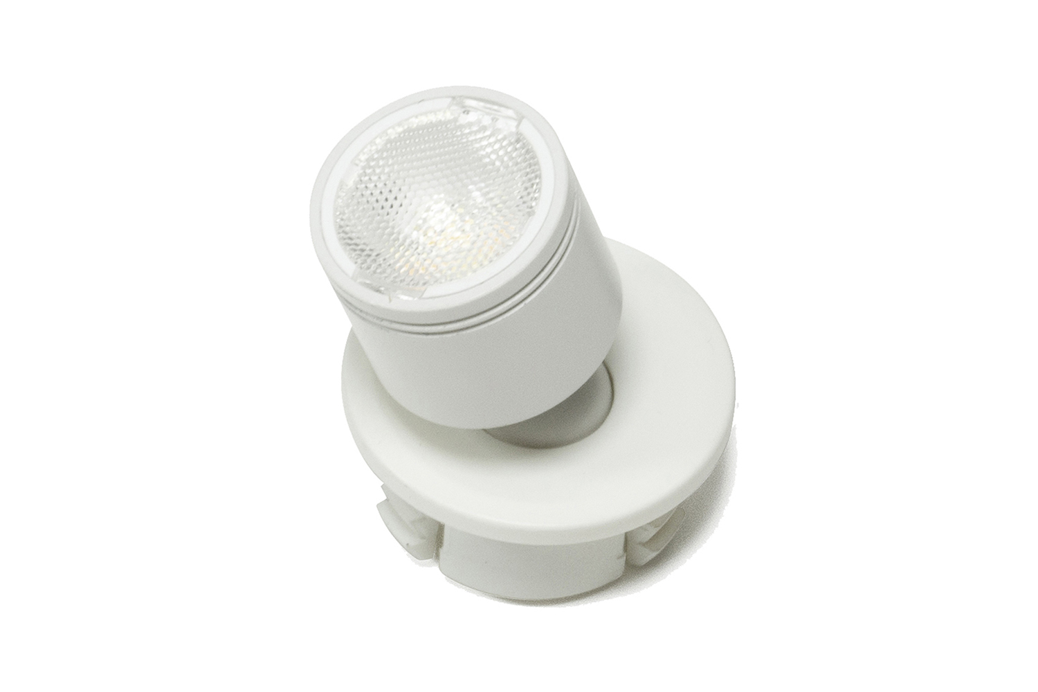 Led inbouw spot - flexspot - zwenkbaar - 2700-6500k - wit - 1,3w - 12v