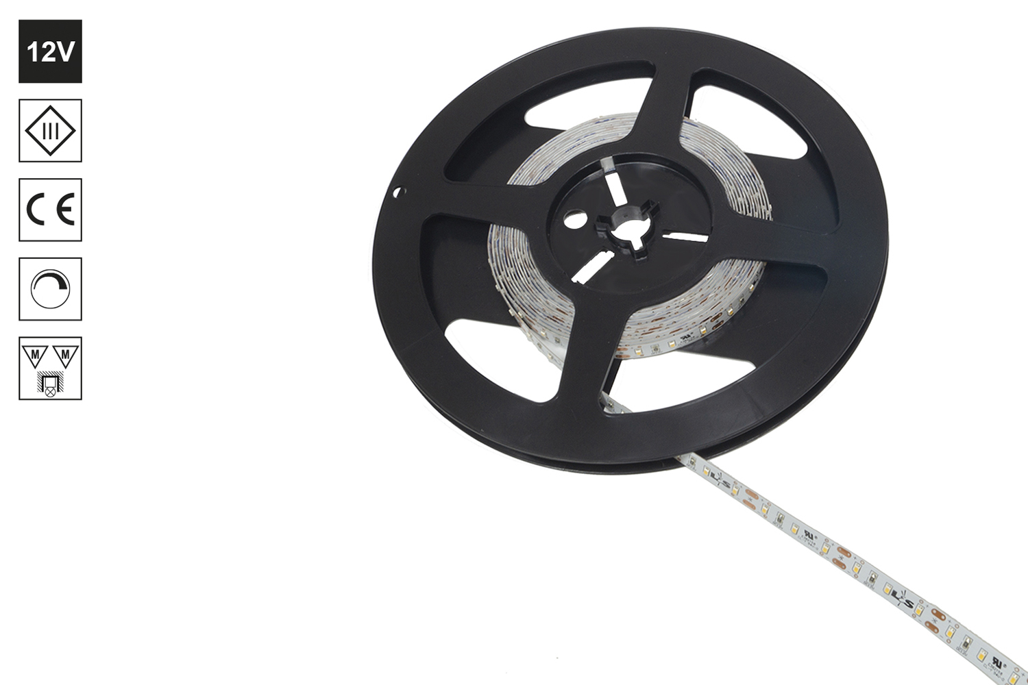 LED band Tudo 4,8W / 12V - 2800mm - warm wit
