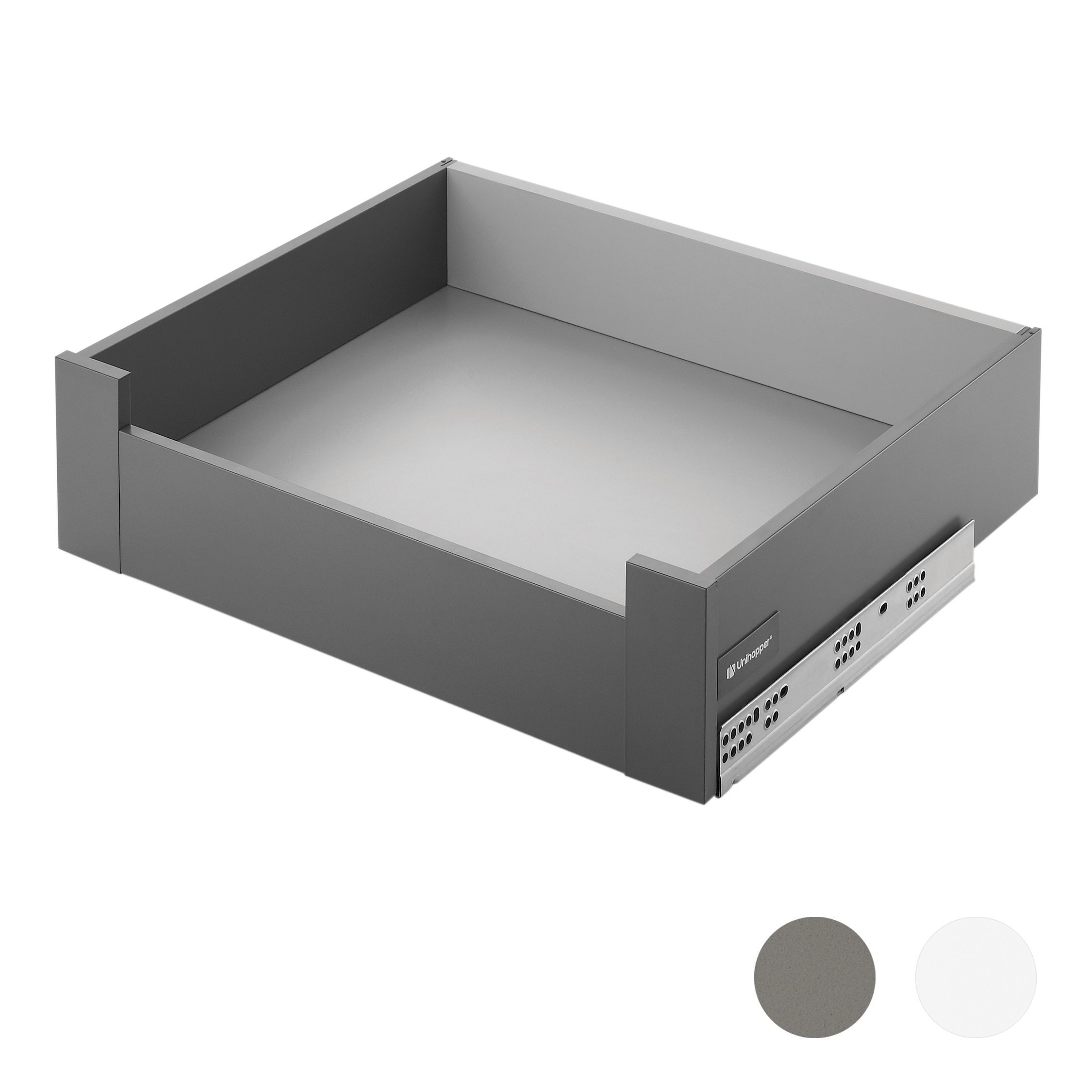 Slimbox lade - softclose & push-to-open