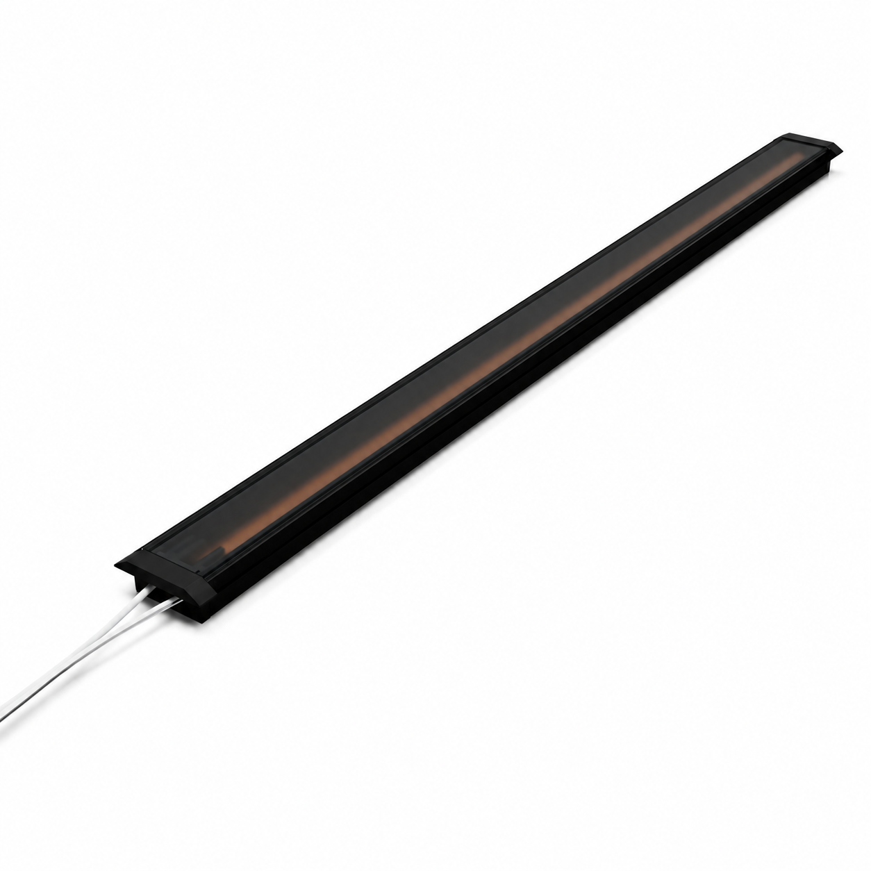 LED profielverlichting op maat - Frankfurt - zwart - COB - 2800K