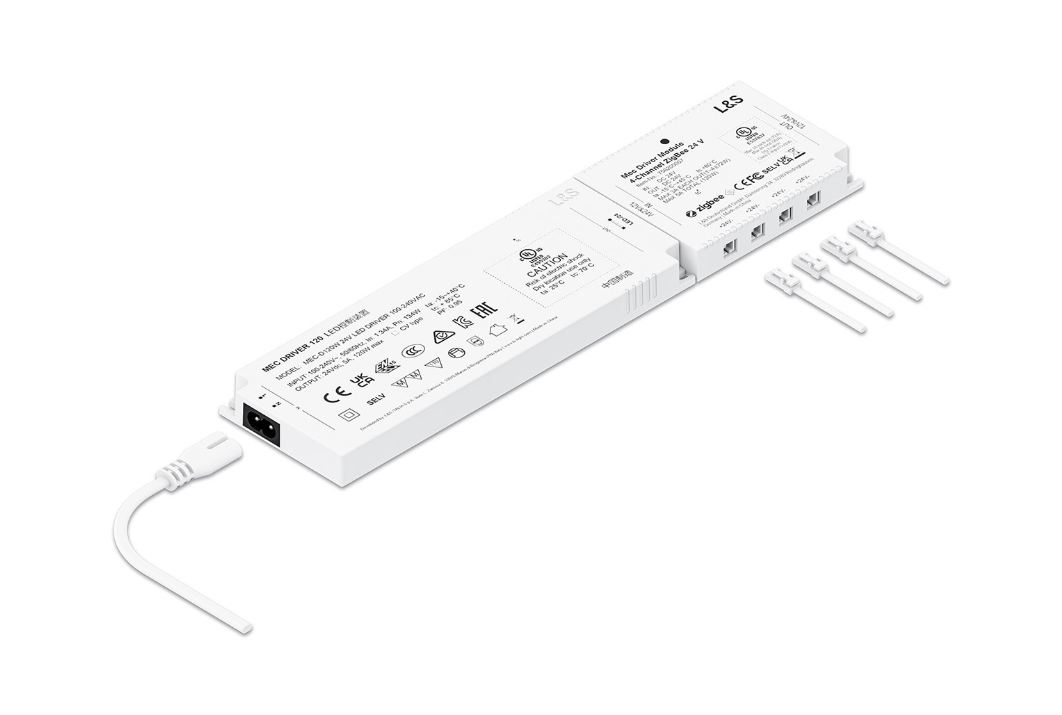 Uitbreidingsset LED trafo Meccano - met Zigbee module - 24V - 4 kanalen
