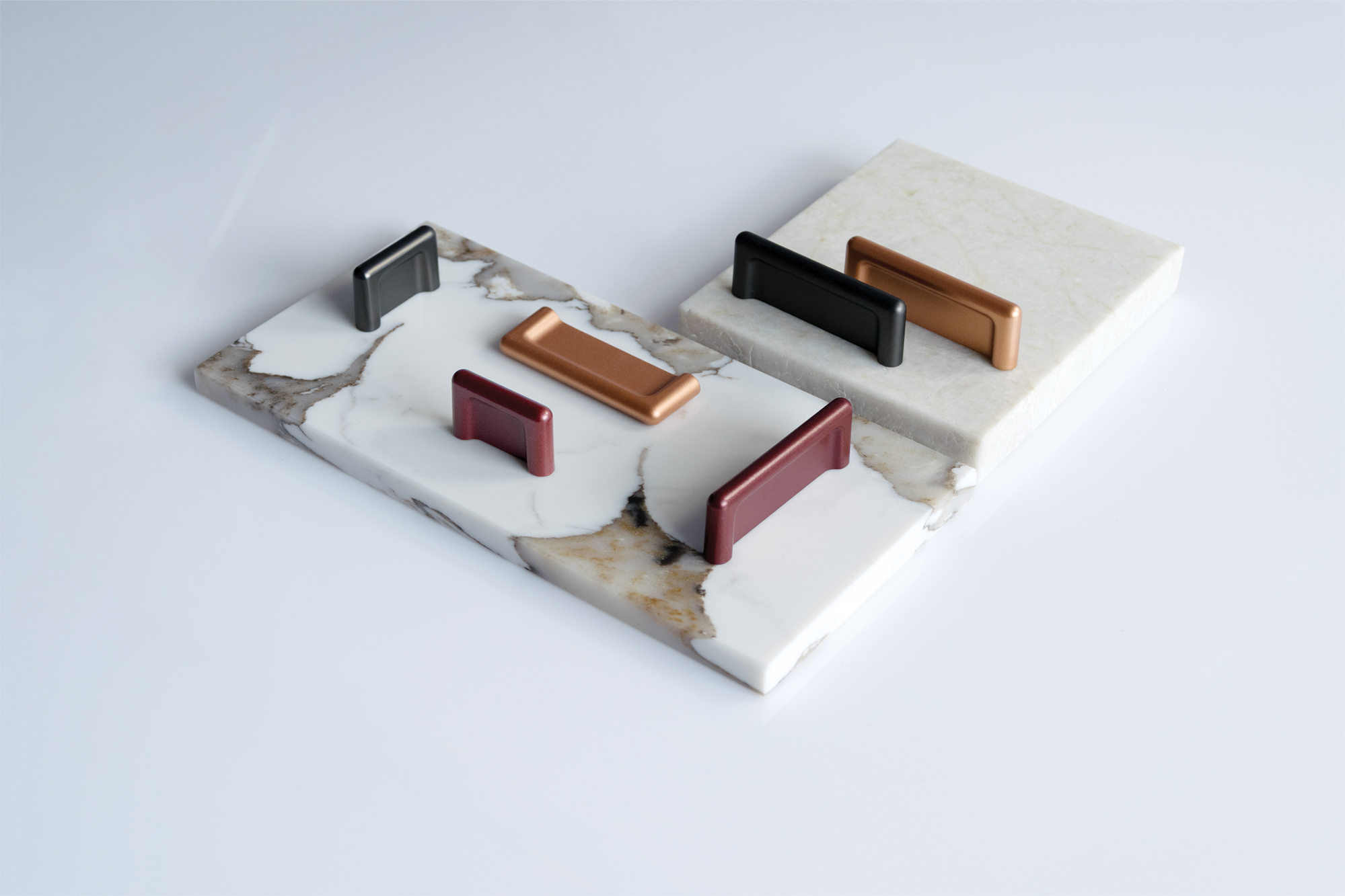 Metalen handgreep - Nox closed - navy blue