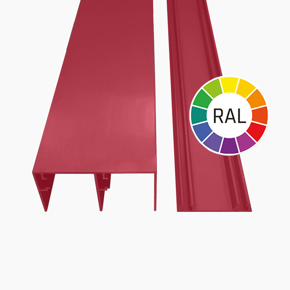 Junior 6 - schuifdeurrails RAL 3.0