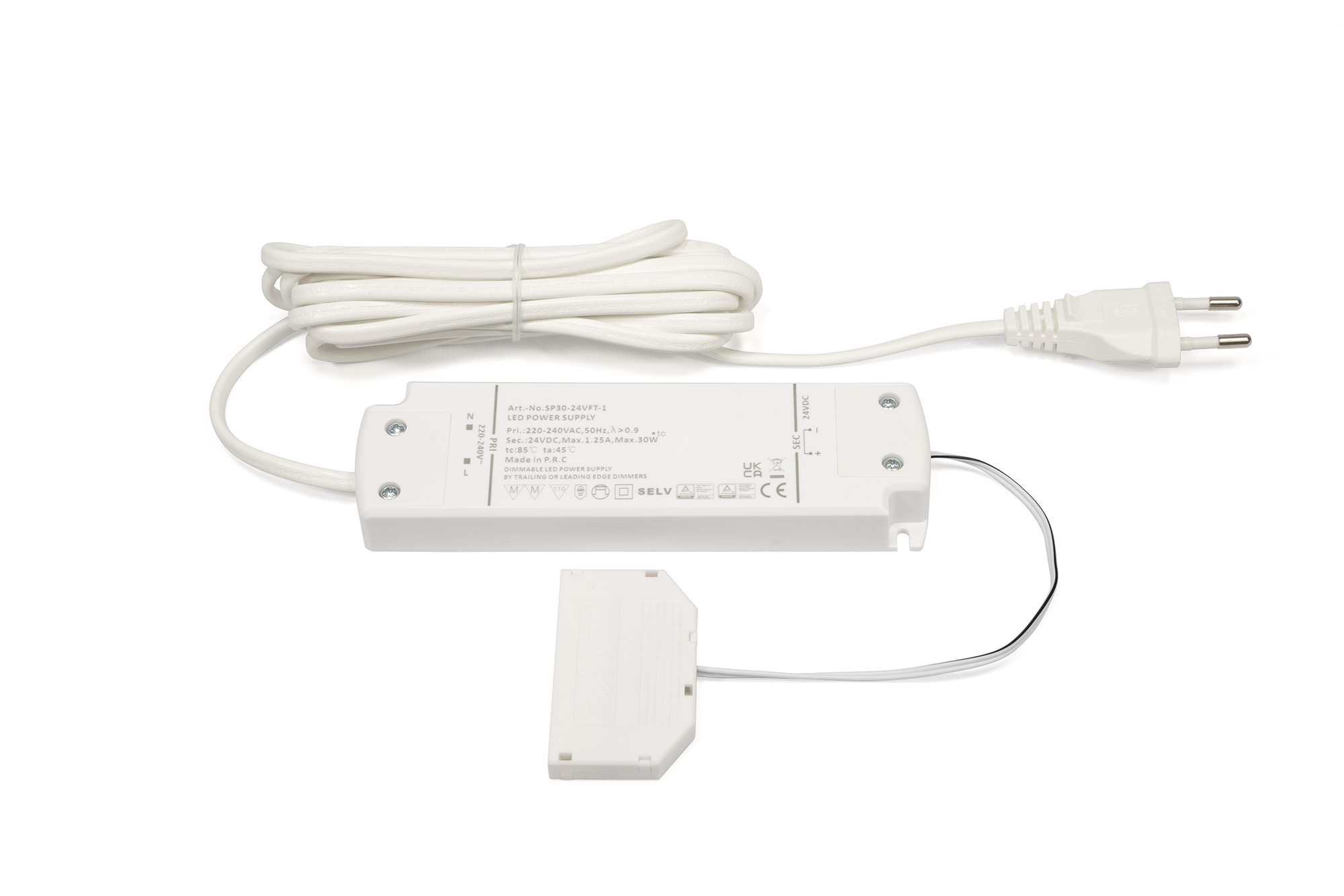 Losse LED trafo - 230V - 24V - 30W