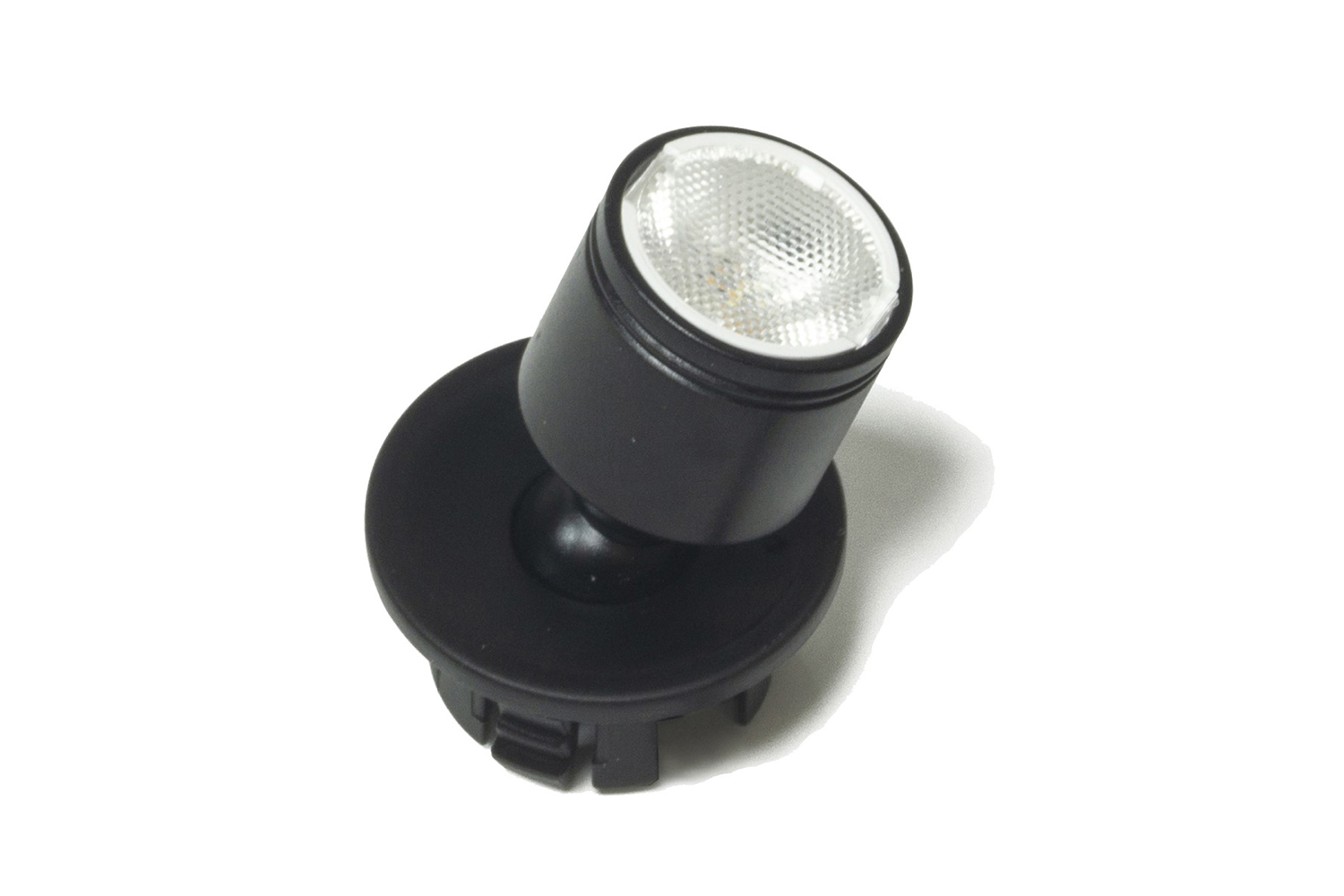 Led inbouw spot - flexspot - zwenkbaar - 2700-6500k - zwart - 1,3w - 12v
