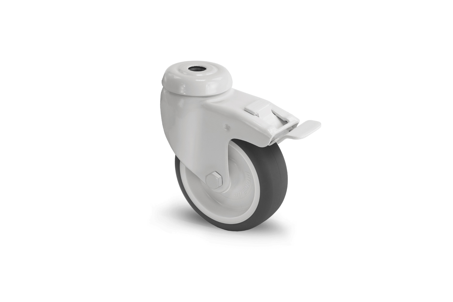 Witte design wielen - gatbevestiging