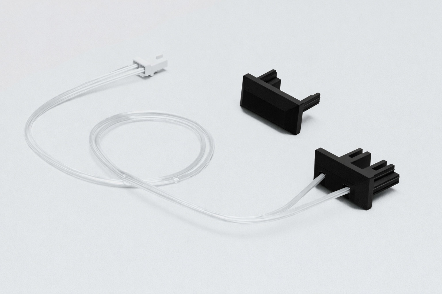 Eindkappenset Cut&Connect - Milaan - zwart