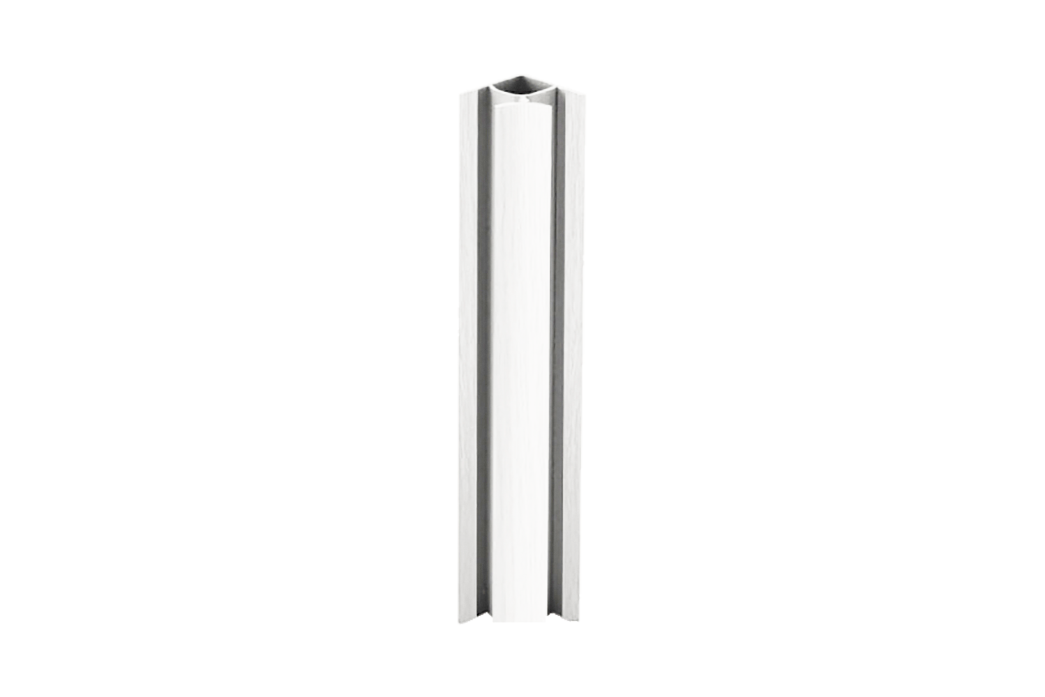 plinthoek 90° - mat wit - 10cm hoog
