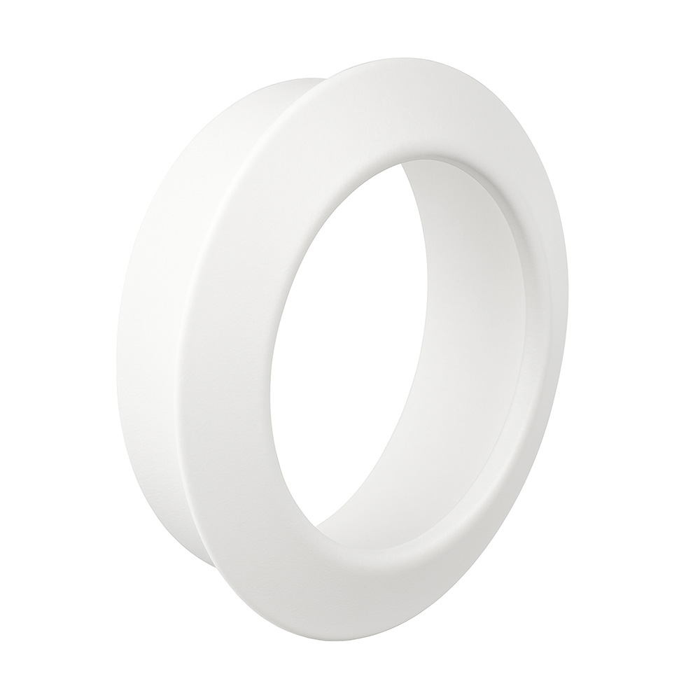 Rozet - Ø16,5mm - wit