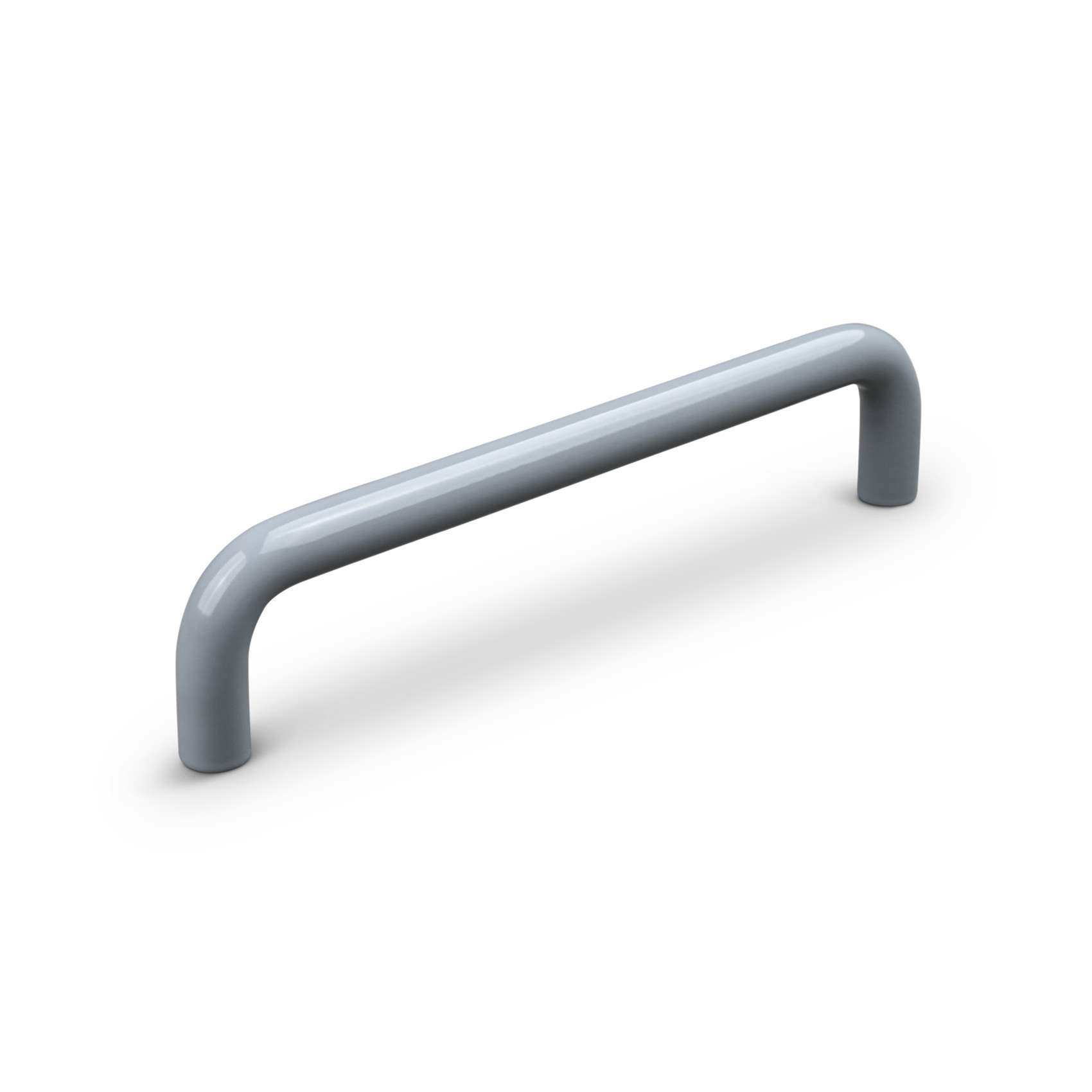 Metalen handgreep - Barga - zilver grijs