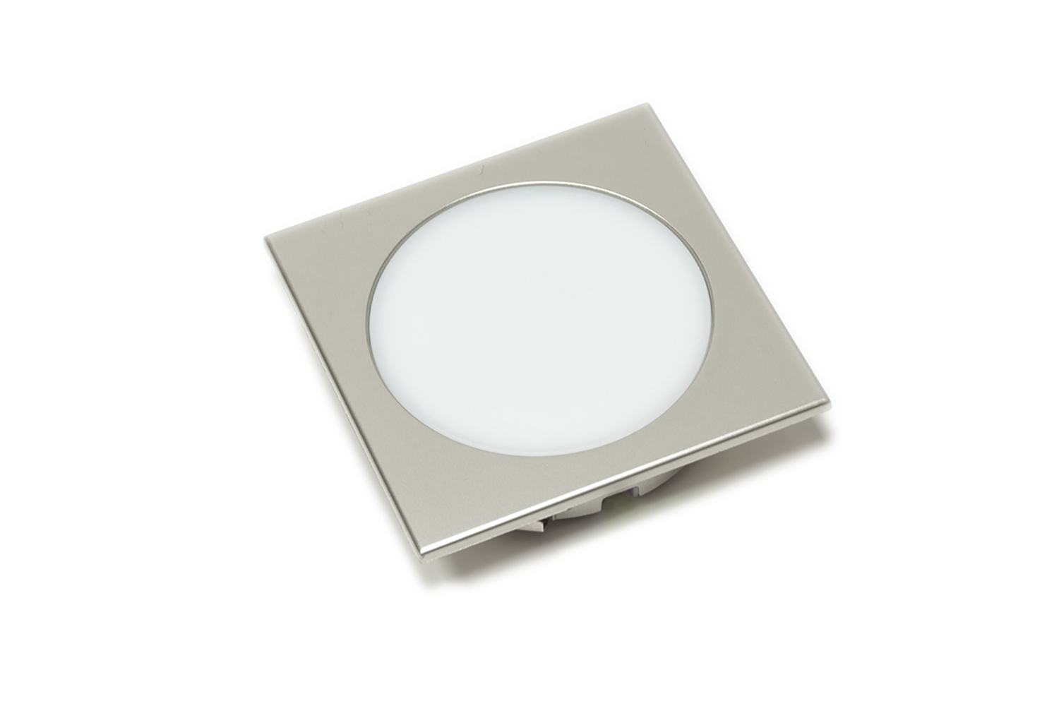 Led inbouw spot - moonlight emotion - 3000-6000k - Ø58mm - vierkant - rvs-look - 3,2w - 12v