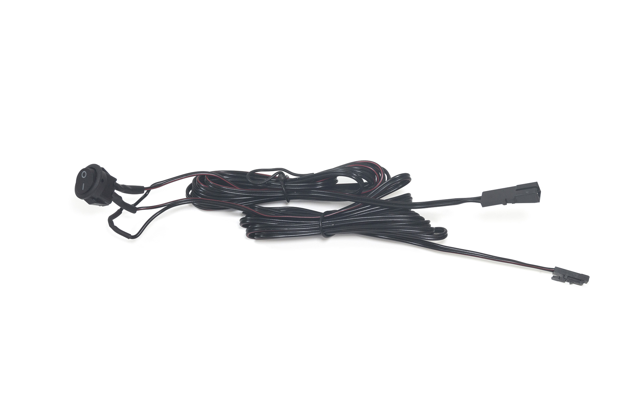 Inbouwschakelaar - aan/uit - zwart