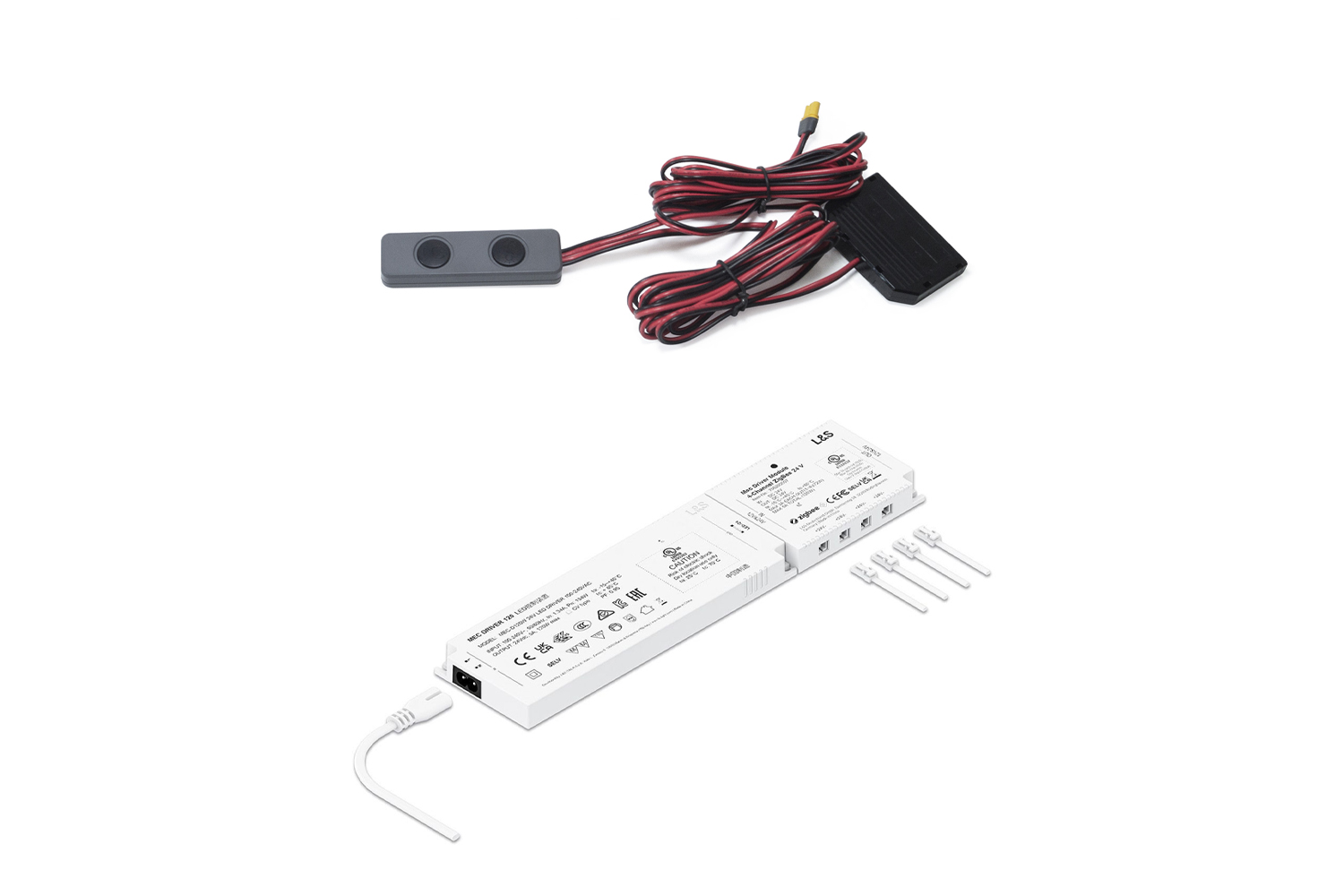 Startset MEC Driver LED trafo 24V - met Zigbee module en pucky II