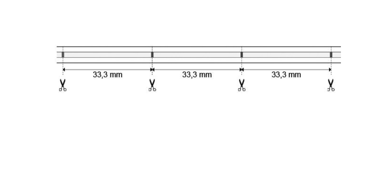 Flexibele LED strip Octopus 24V - Slim Line - emotion - 2000mm