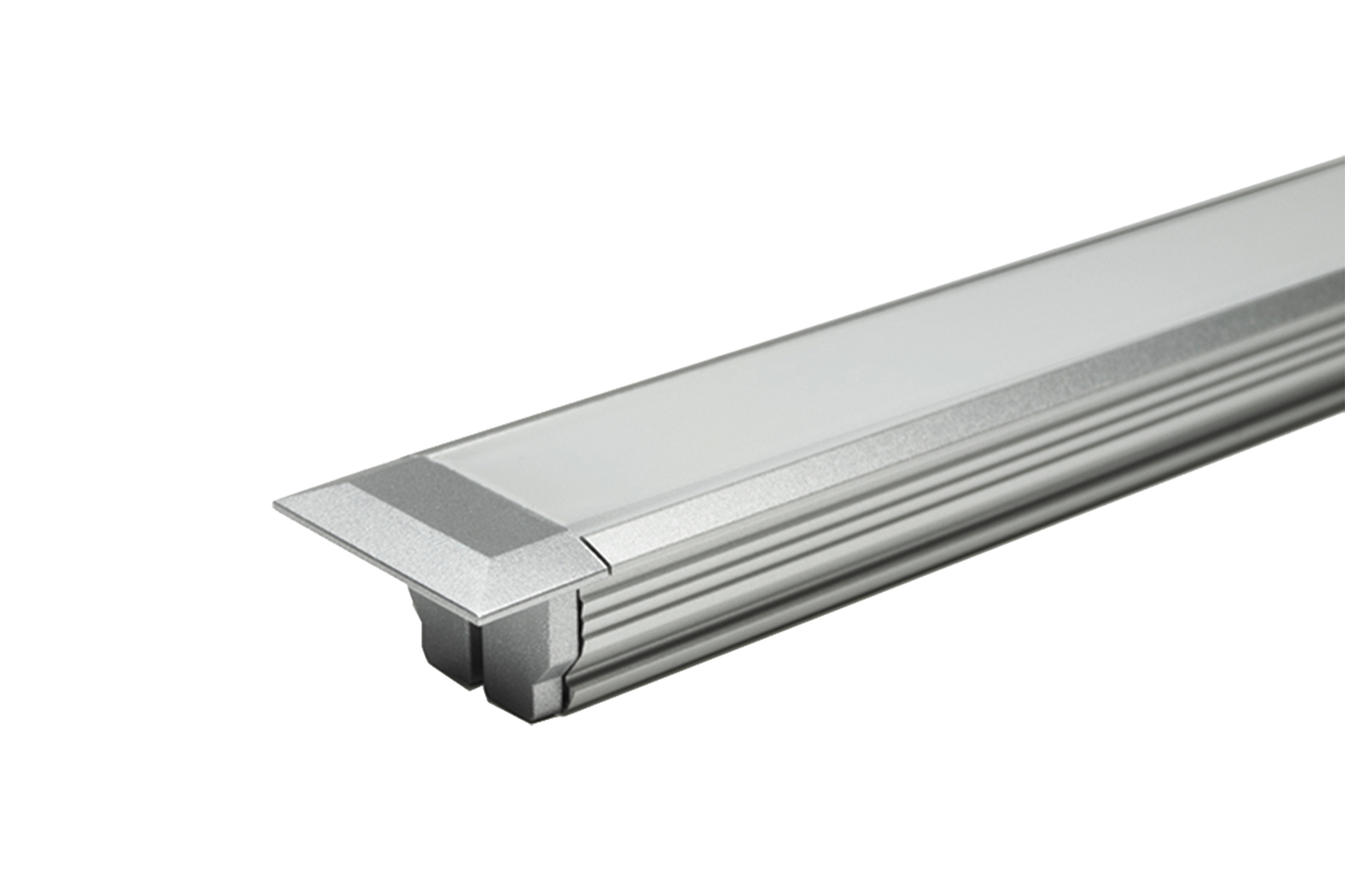 Led inbouw profielverlichting - manila iv - 2700-6500k - 265mm - rechthoek - rvs-look - 3.5w