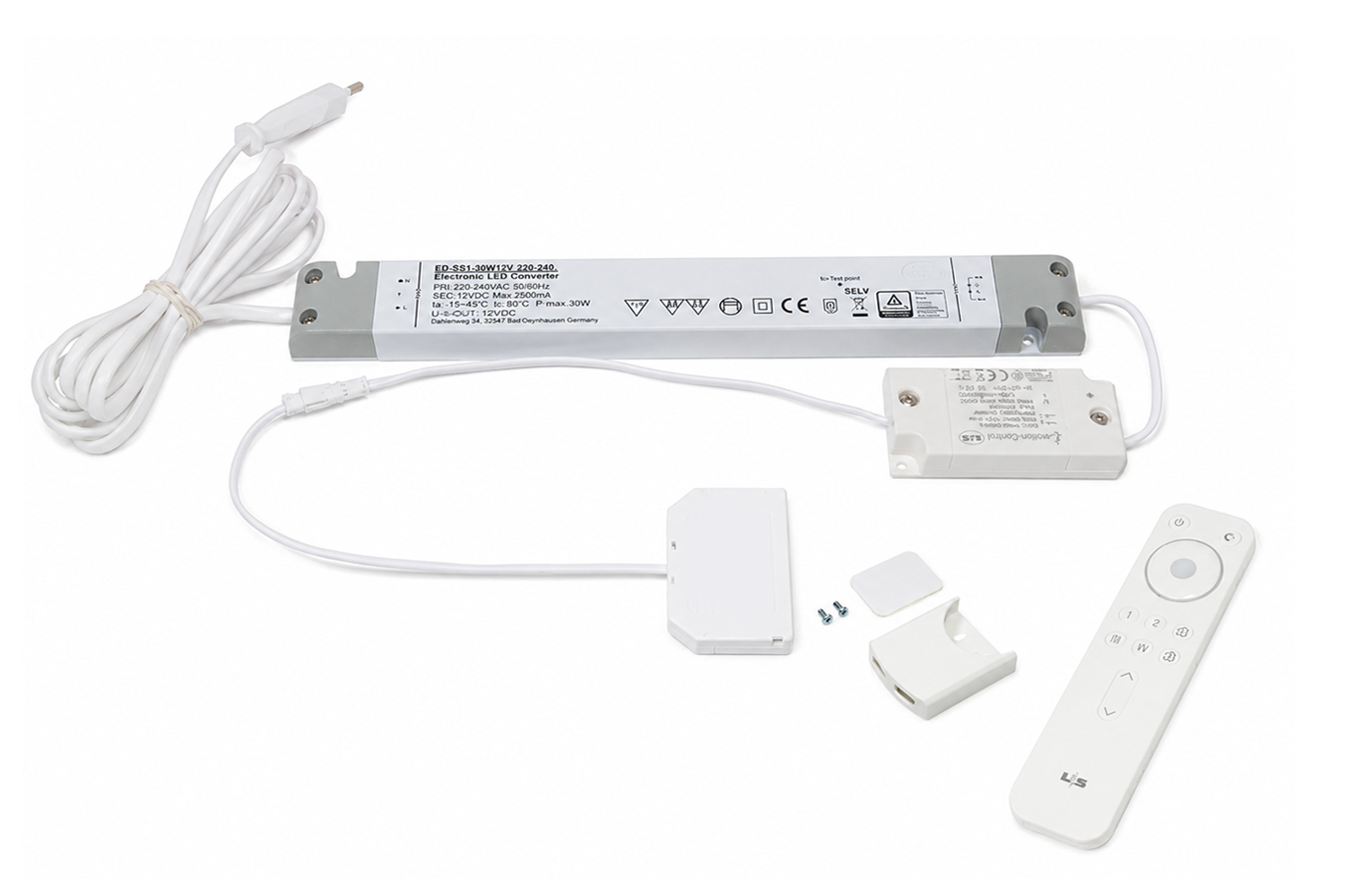 Startset LED trafo - Emotion - 24V - afstandsbediening