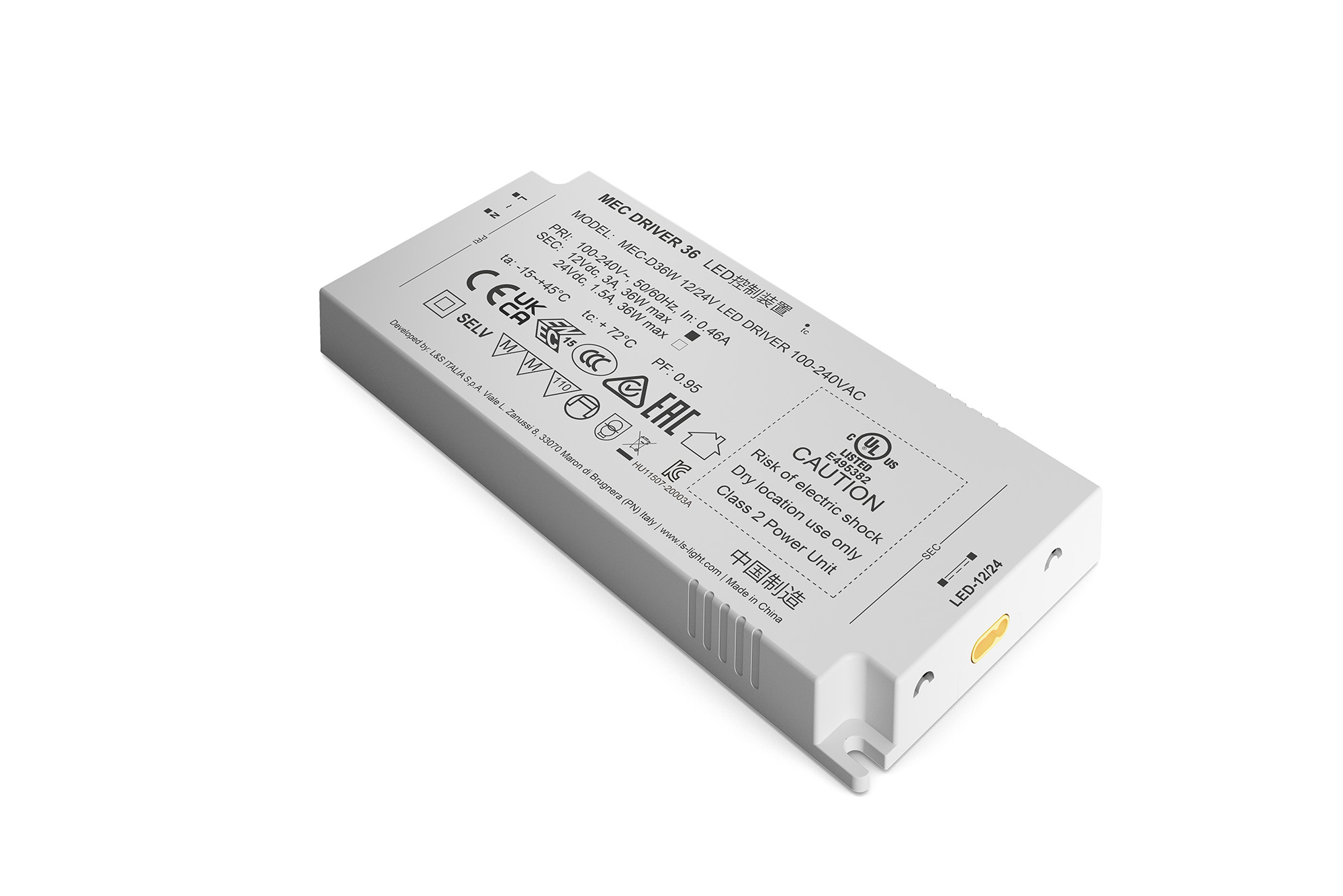 Startset LED trafo - Meccano - Zigbee - Emotion - 12V - 36W - witte 4-kanaals afstandsbediening