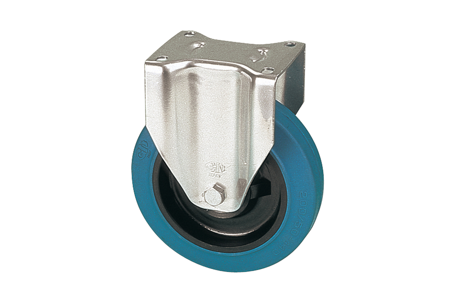 Bokwielen met blauwe elastische rubberband