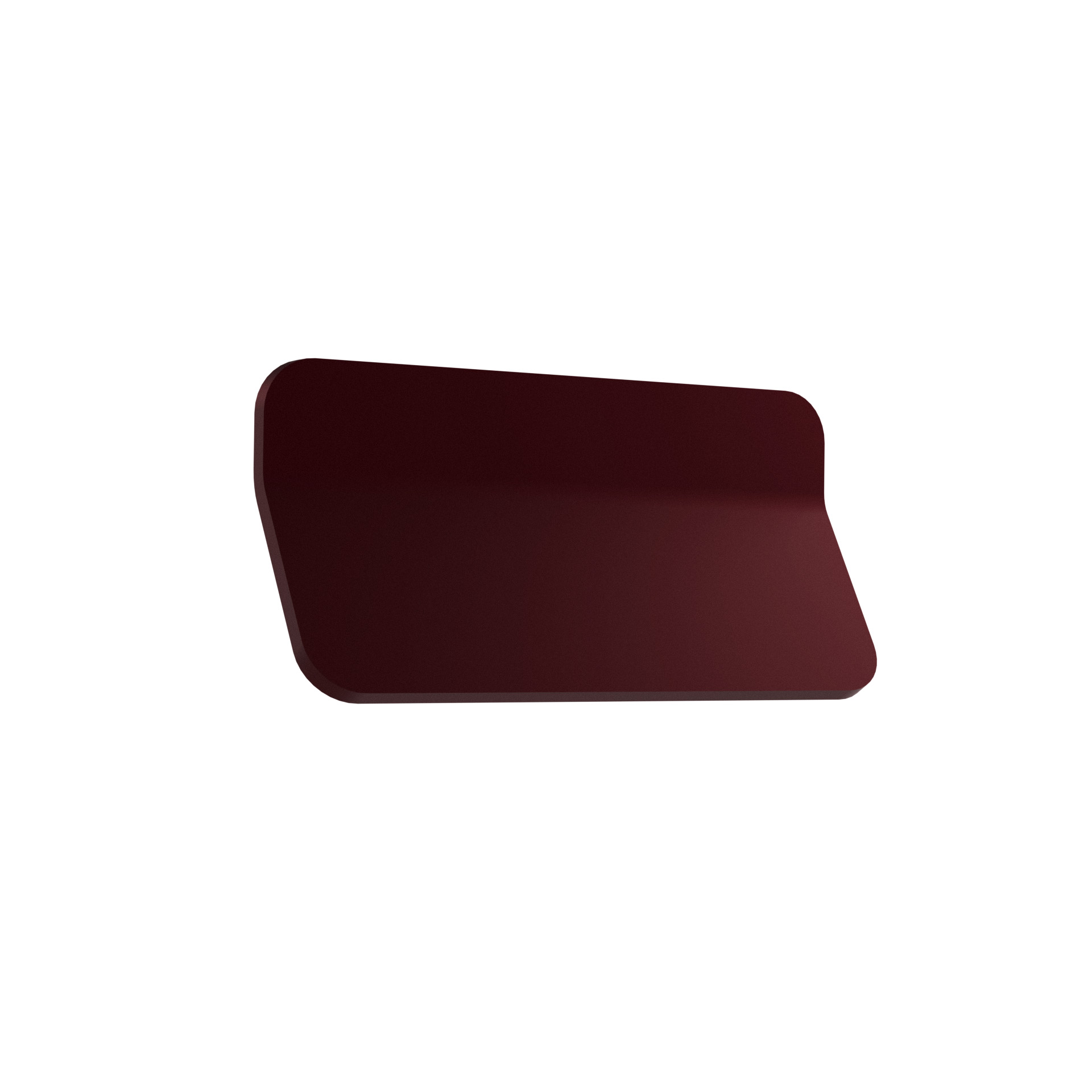Metalen handgreep Sea - burgundy