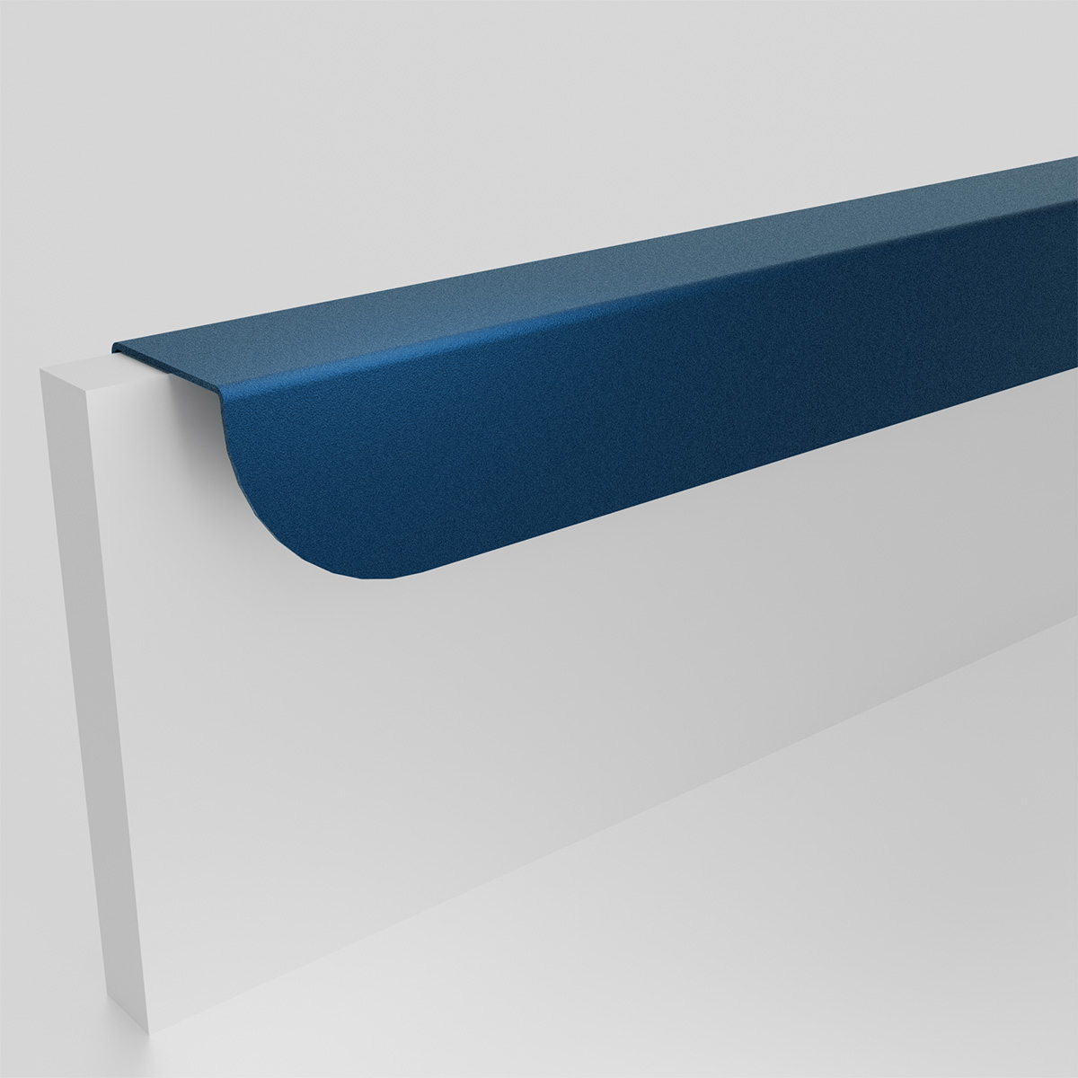 Metalen hoekgreep Zoria long - navy blue